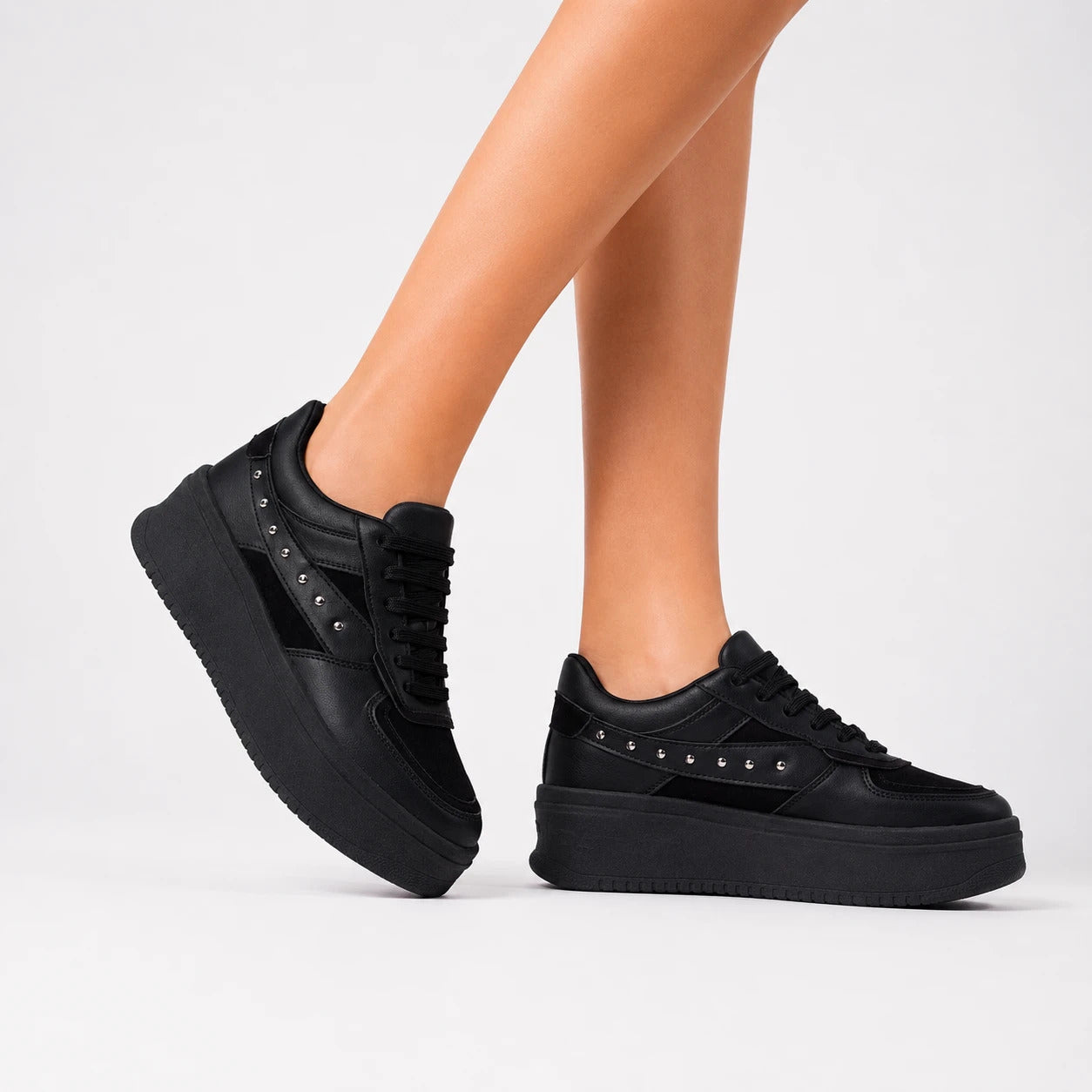 ZAPATILLAS URBANAS MUJER CORDOBA NEGRO - 7