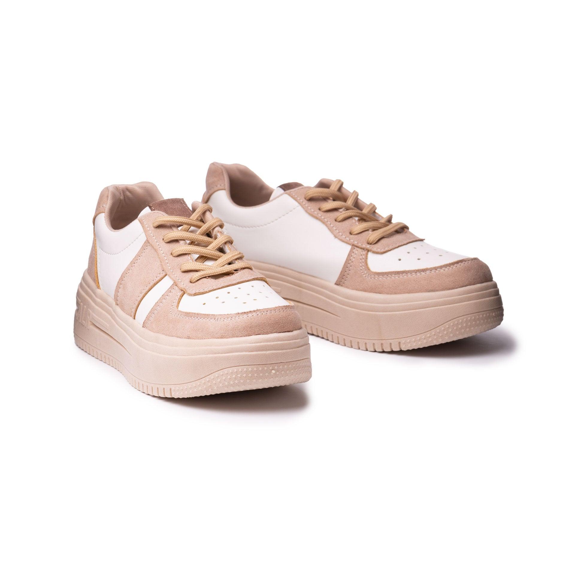 ZAPATILLAS URBANAS MUJER IBERSON BEIGE - 5
