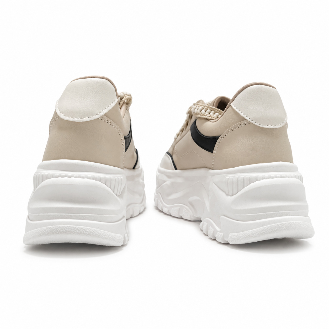 ZAPATILLAS URBANAS MUJER WEMBY BEIGE - 4