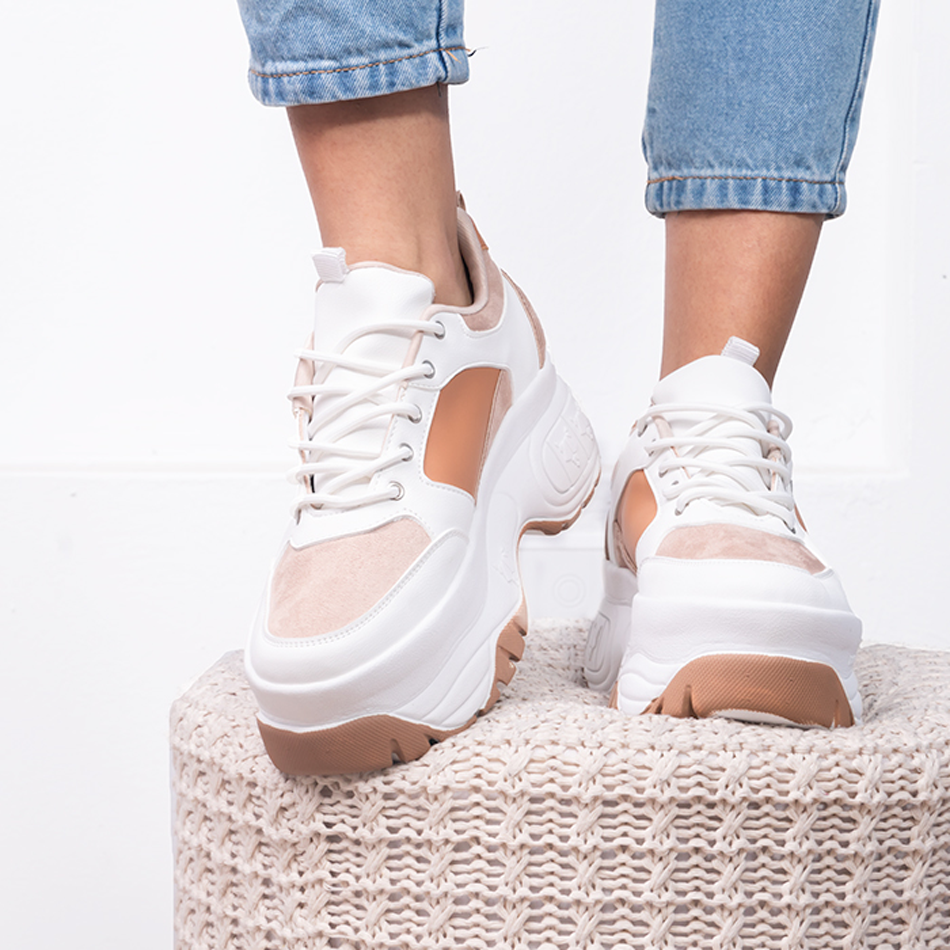 ZAPATILLAS URBANAS MUJER WOLF CAMEL - 3