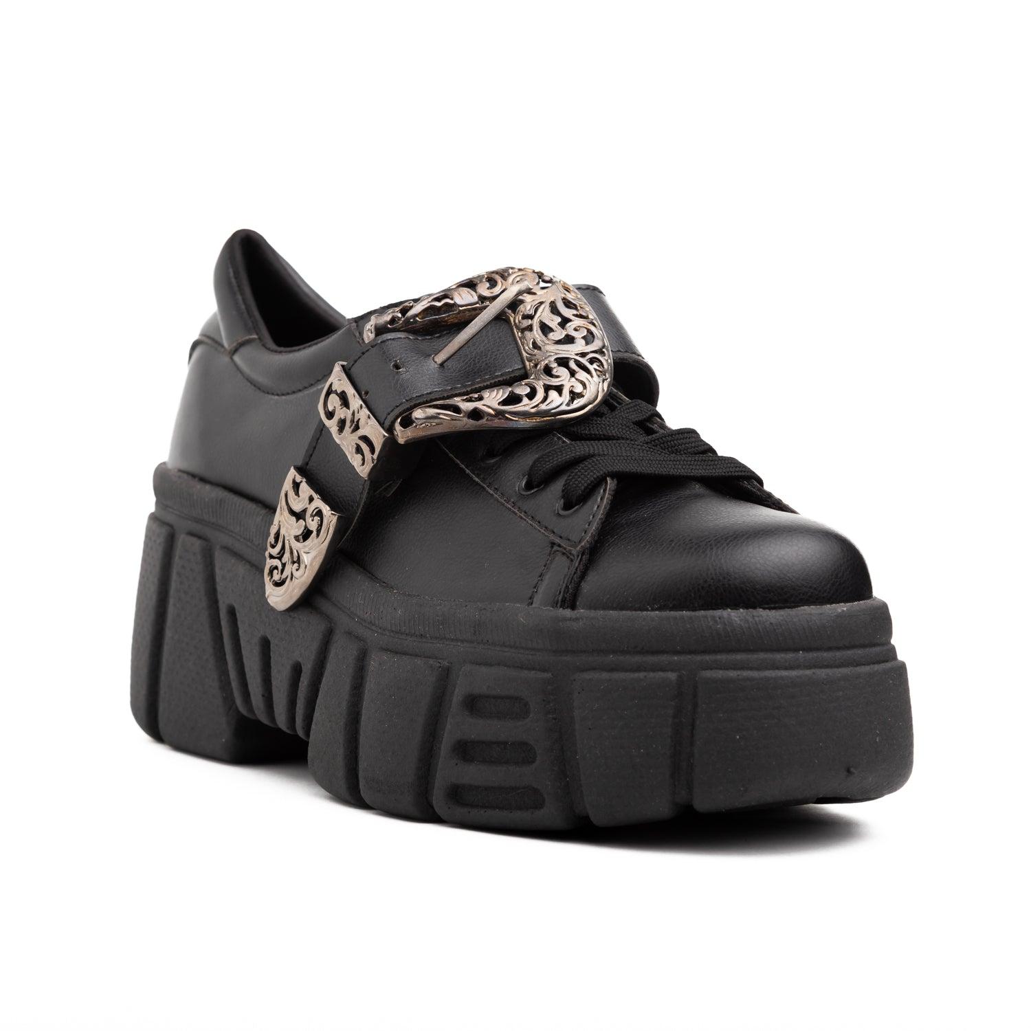 ZAPATILLAS URBANAS MUJER KONYA NEGRO - 5