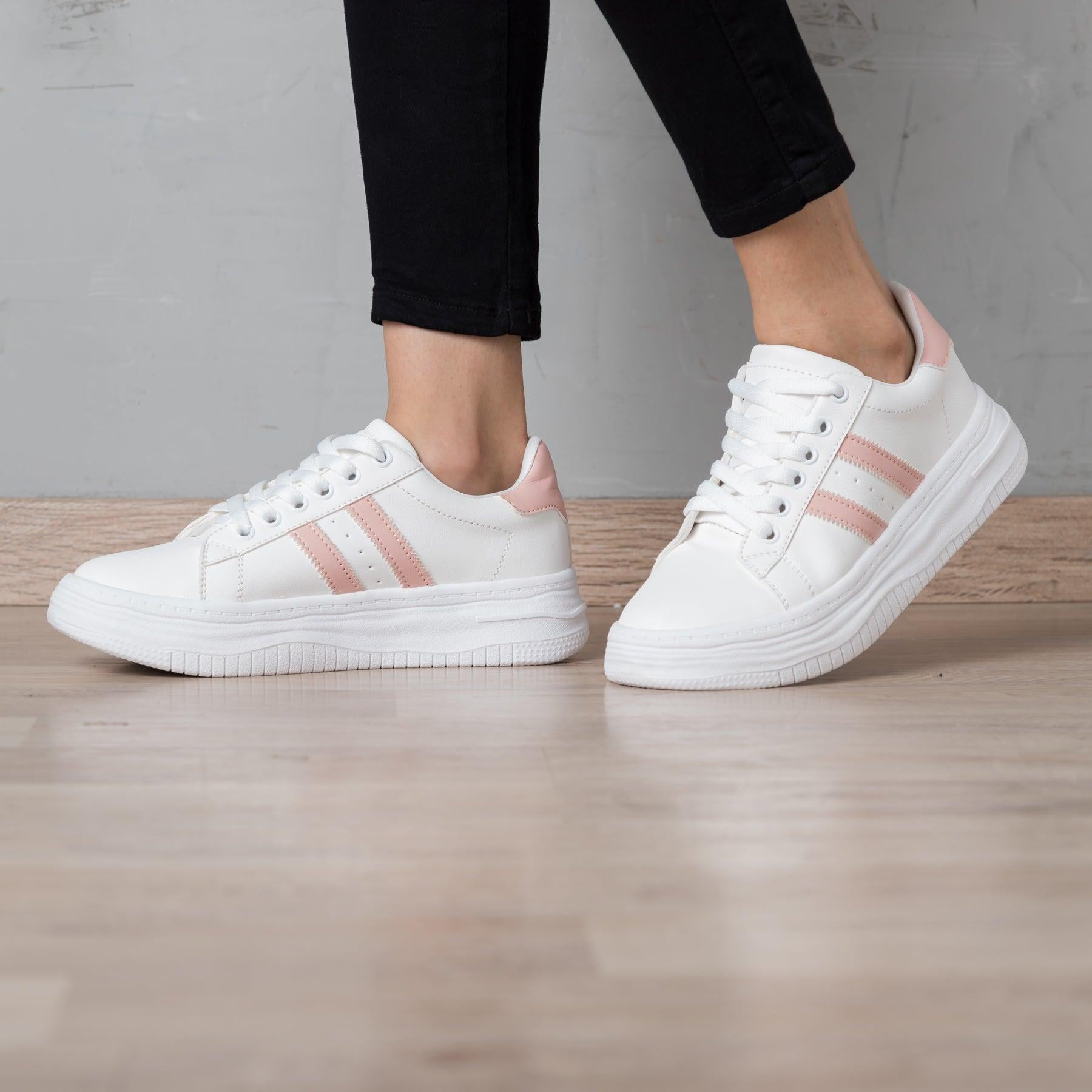 ZAPATILLAS URBANAS MUJER LUX ROSADO - 1