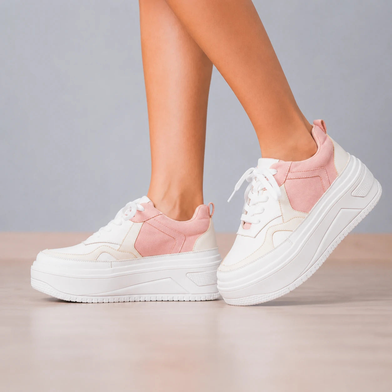 ZAPATILLAS URBANAS MUJER BAHIA ROSADO - 5