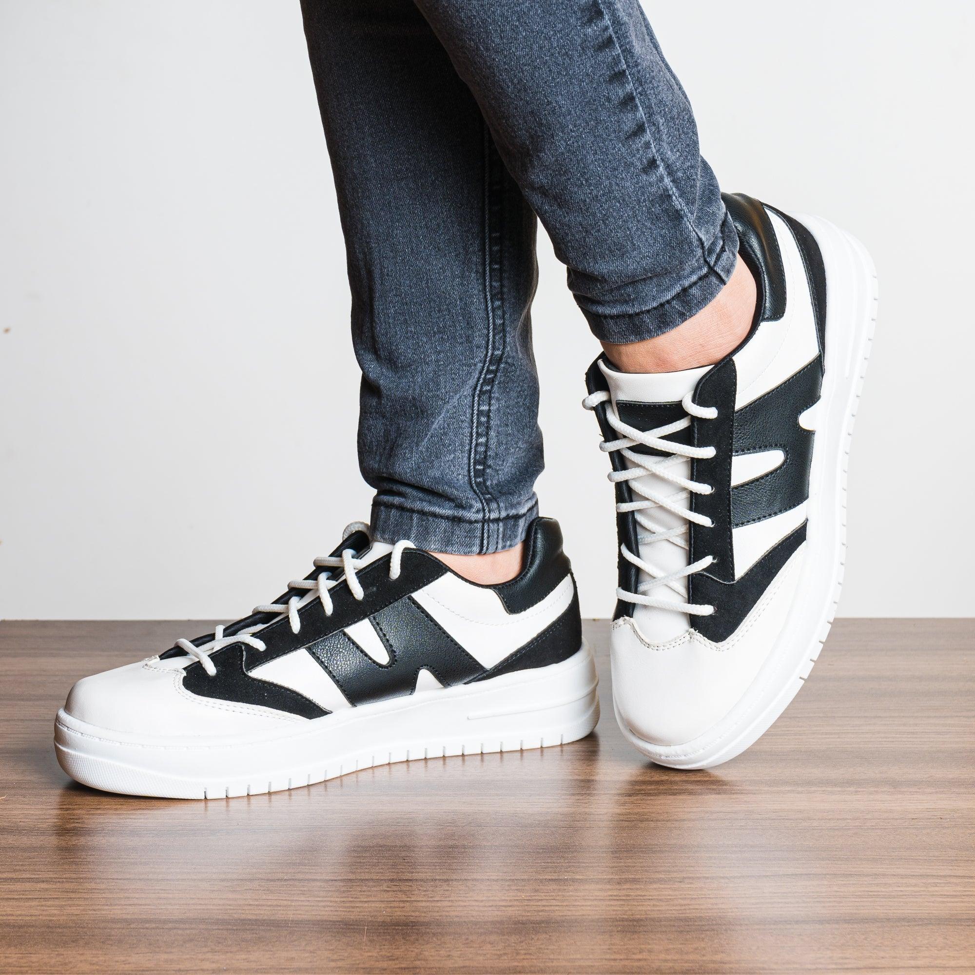 ZAPATILLAS URBANAS MUJER NIMBUR NEGRO BLANCO - 1