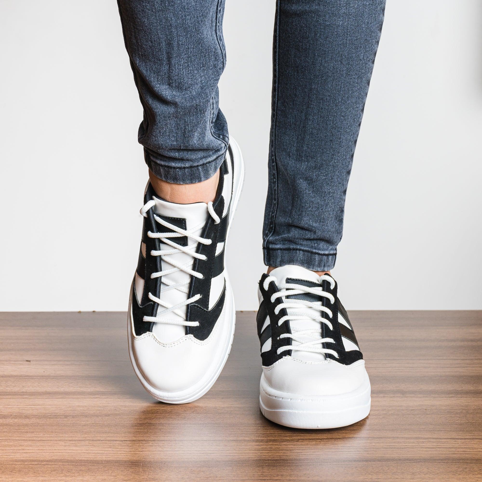 ZAPATILLAS URBANAS MUJER NIMBUR NEGRO BLANCO - 2