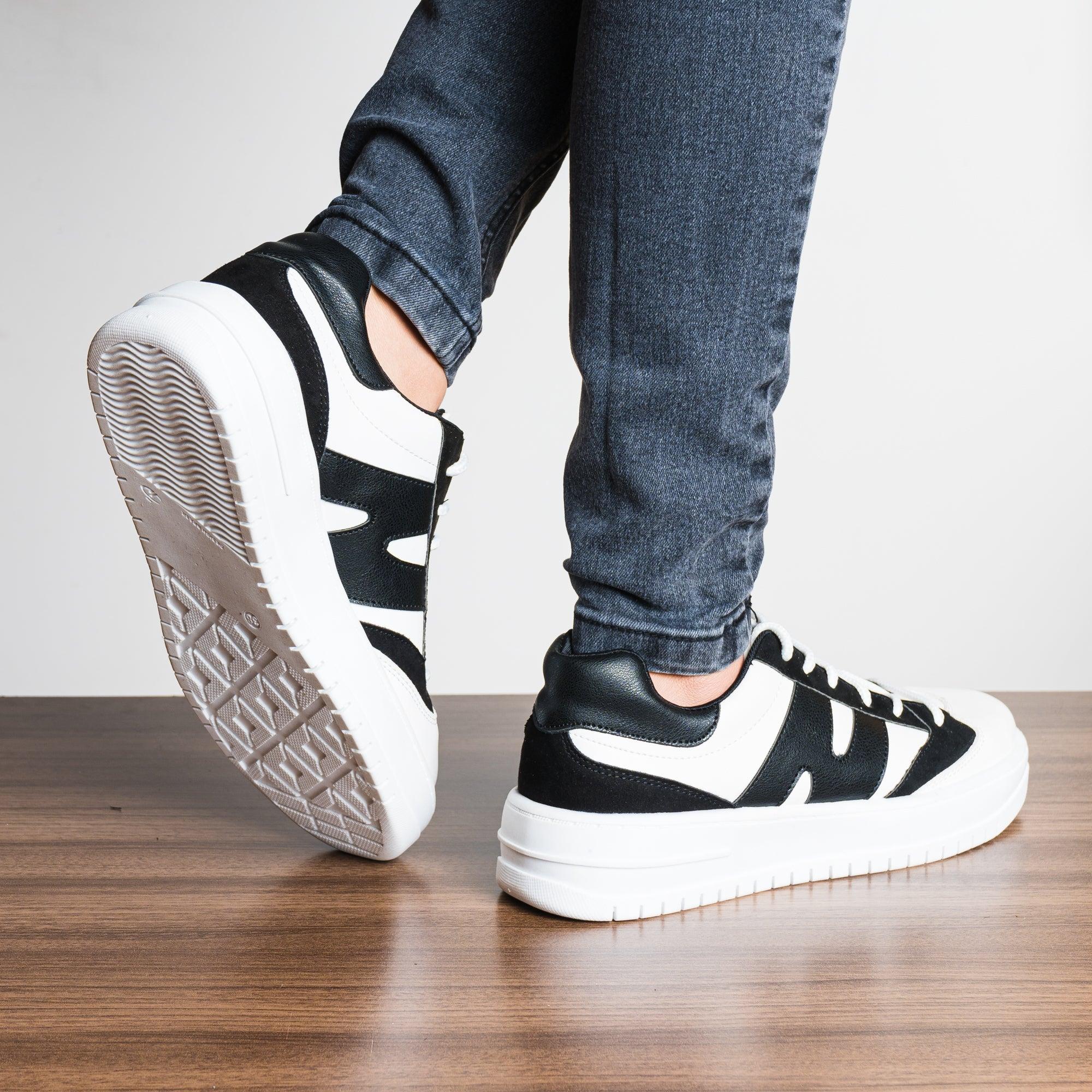 ZAPATILLAS URBANAS MUJER NIMBUR NEGRO BLANCO - 3