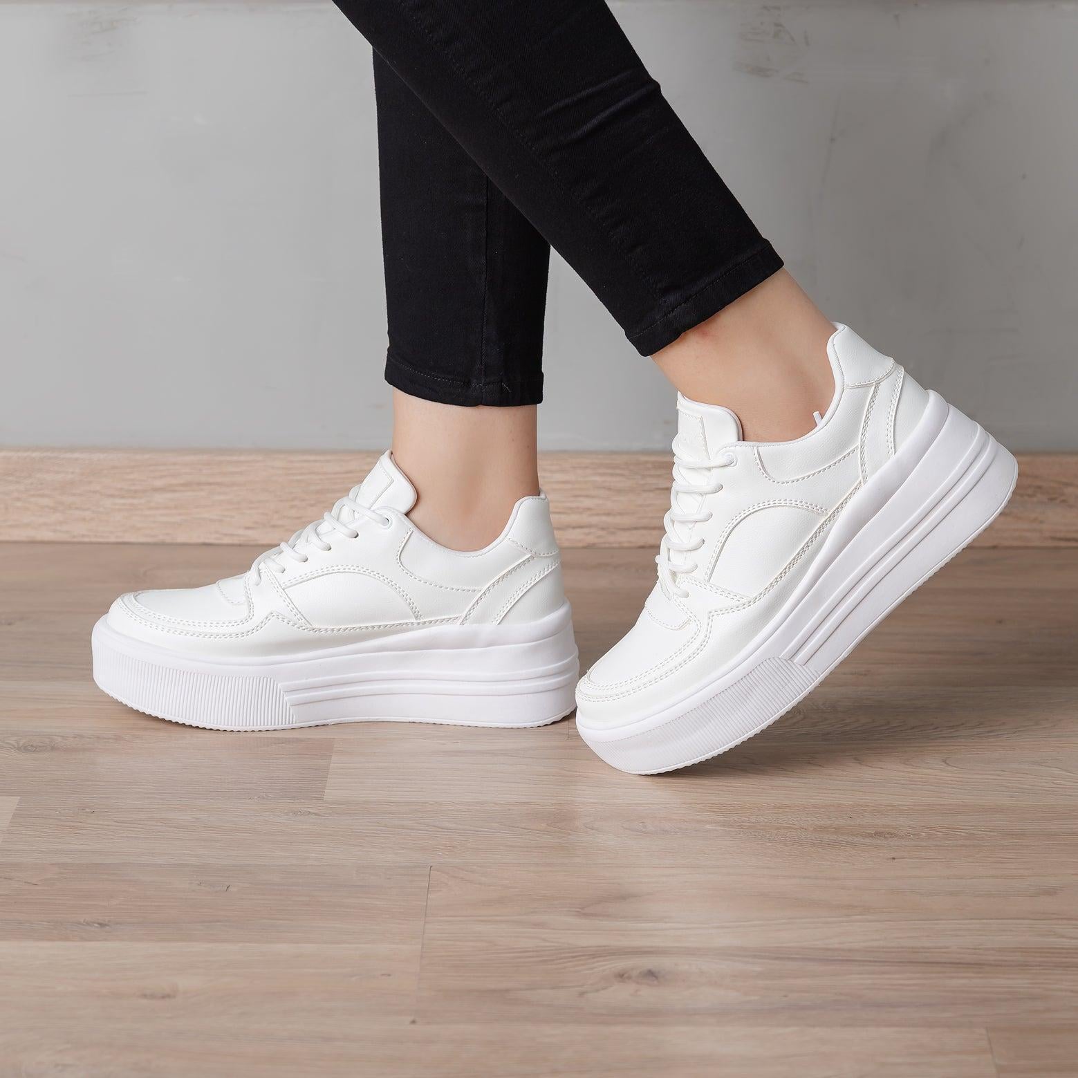 ZAPATILLAS URBANAS MUJER PANDA BLANCO - 1