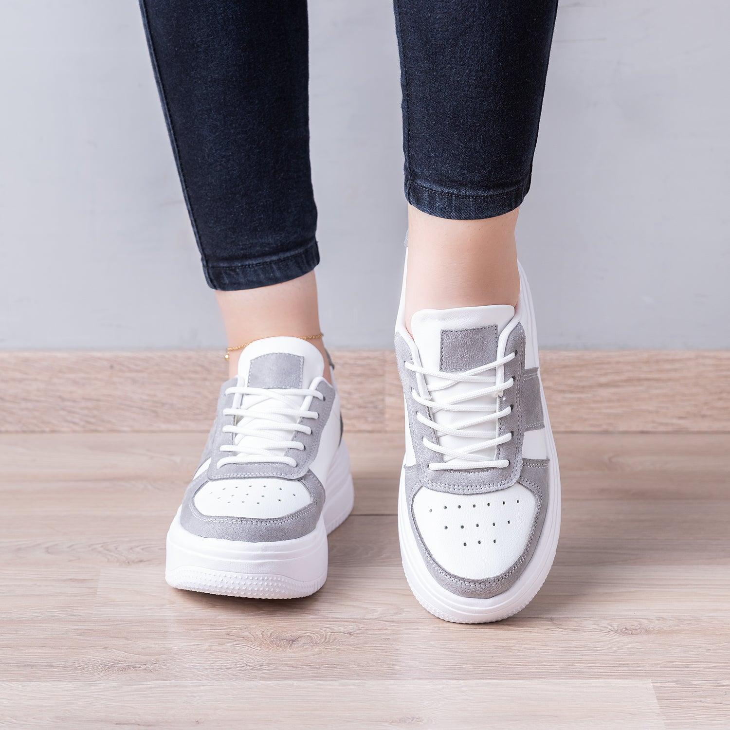 ZAPATILLAS URBANAS MUJER IBERSON PLOMO - 2