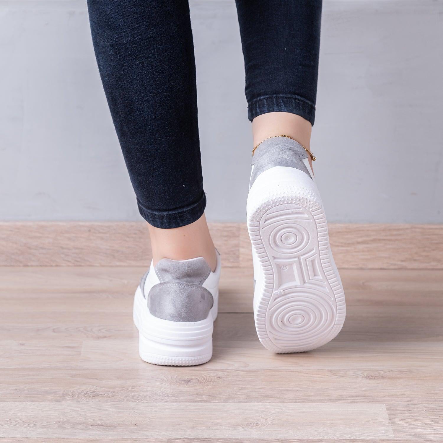 ZAPATILLAS URBANAS MUJER IBERSON PLOMO - 3