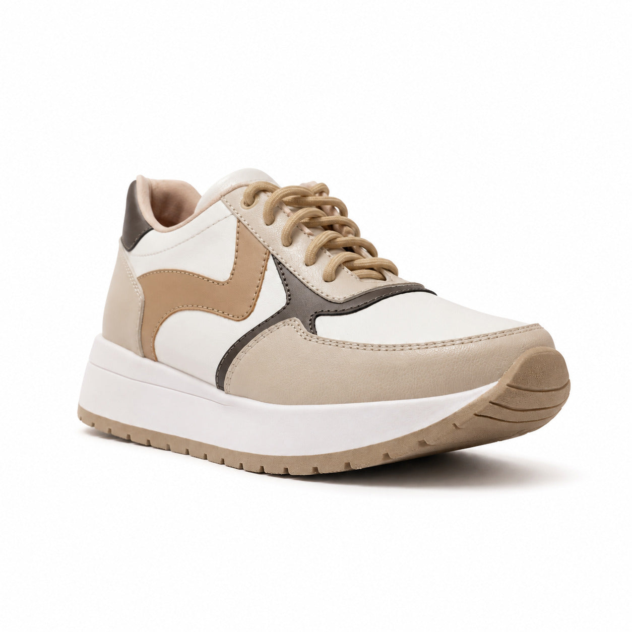 ZAPATILLAS URBANAS MUJER ZIGMA BEIGE - 3