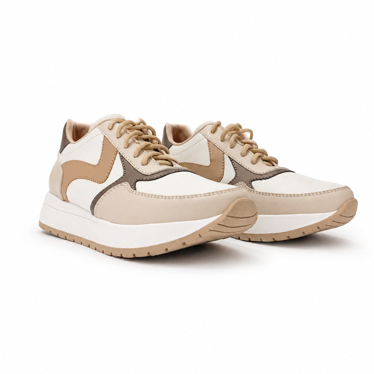 ZAPATILLAS URBANAS MUJER ZIGMA BEIGE - 5