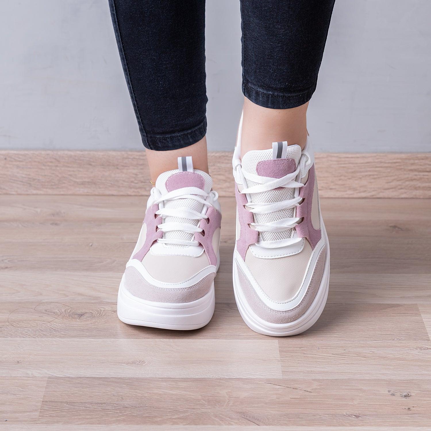 ZAPATILLAS URBANAS MUJER BORJA LILA - 2