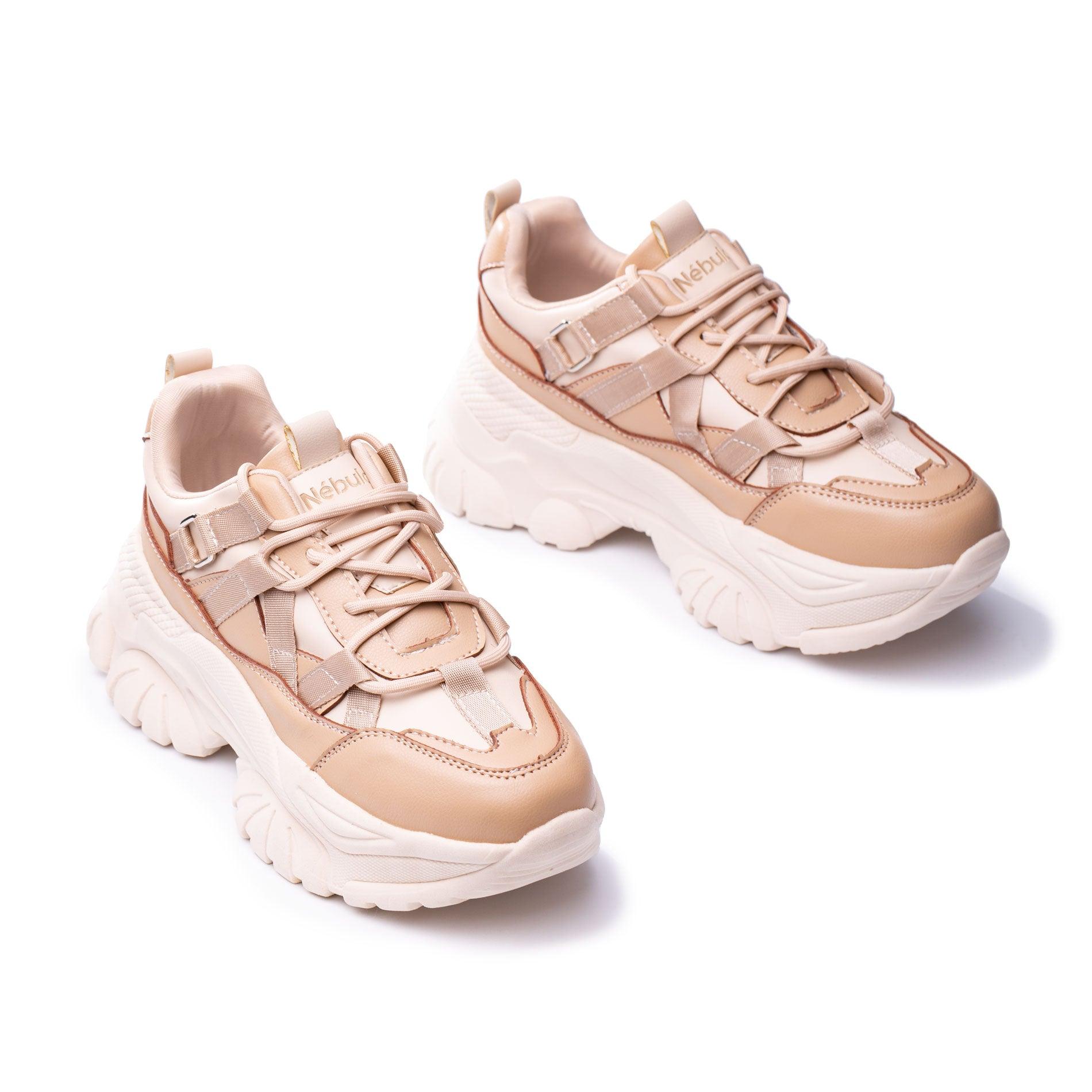 ZAPATILLAS URBANAS MUJER SAN ANTONIO BEIGE - 5