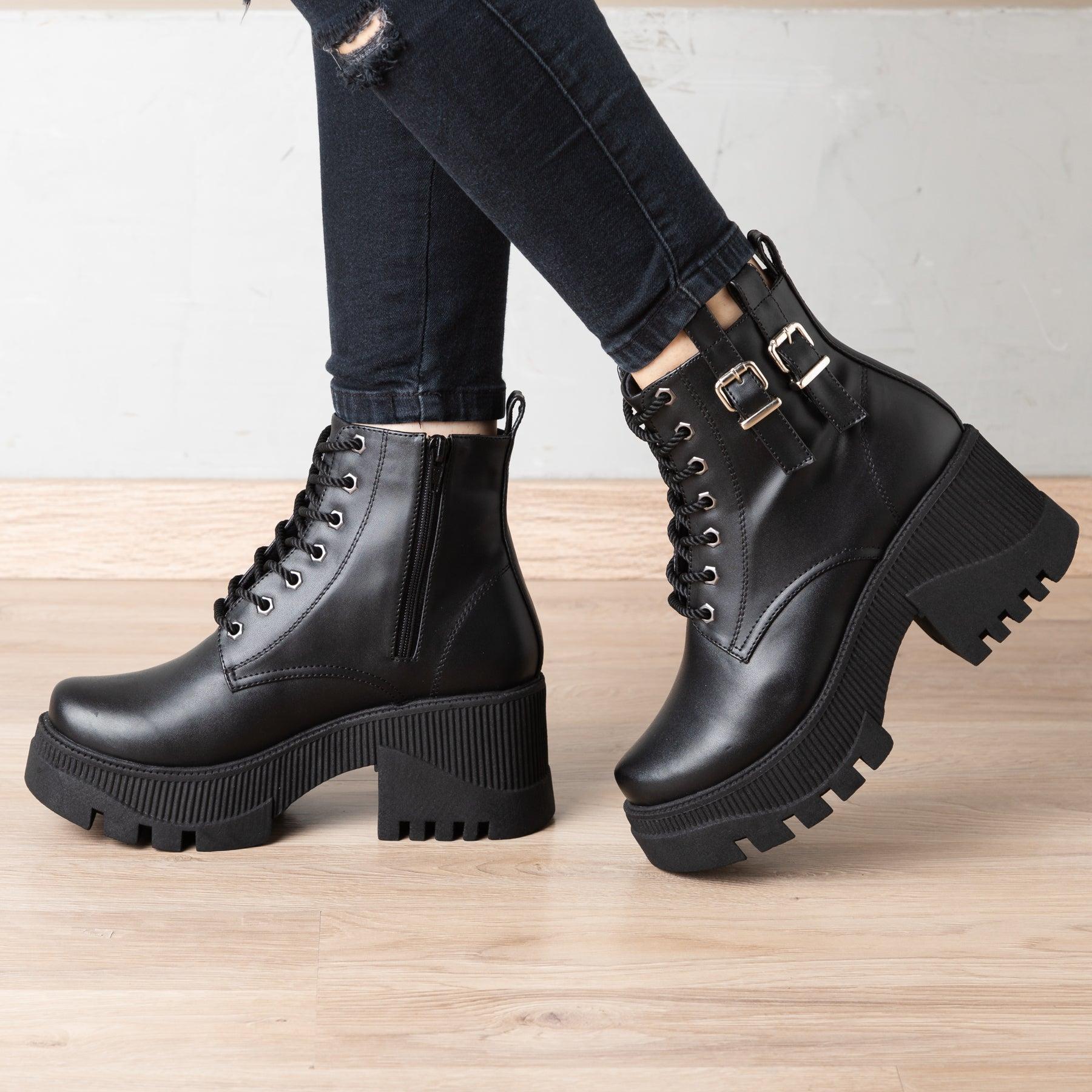 BOTAS MUJER KAIMA NEGRO - 1