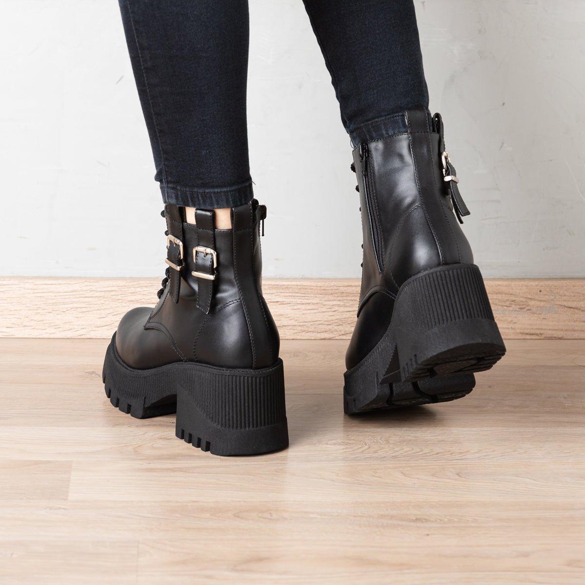 BOTAS MUJER KAIMA NEGRO - 6