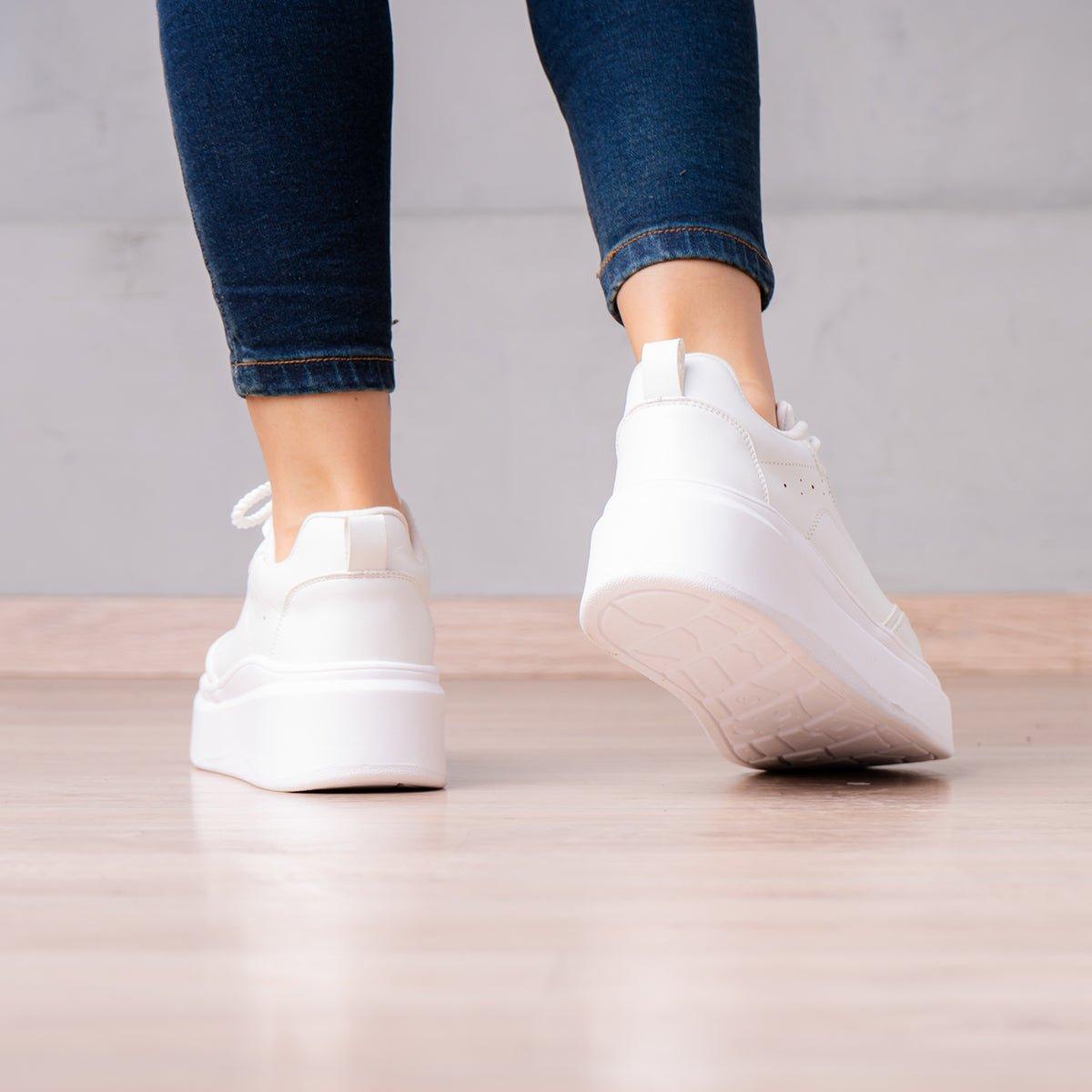 ZAPATILLAS URBANAS MUJER SARANDI BLANCO - 3