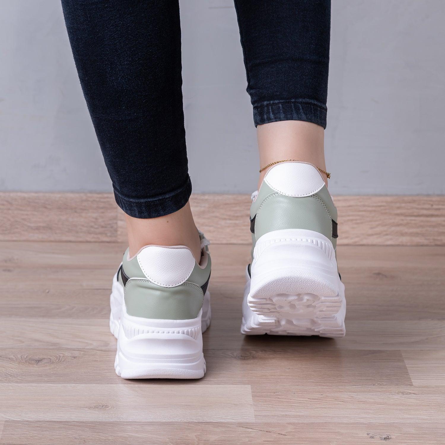 ZAPATILLAS URBANAS MUJER WEMBY VERDE - 3