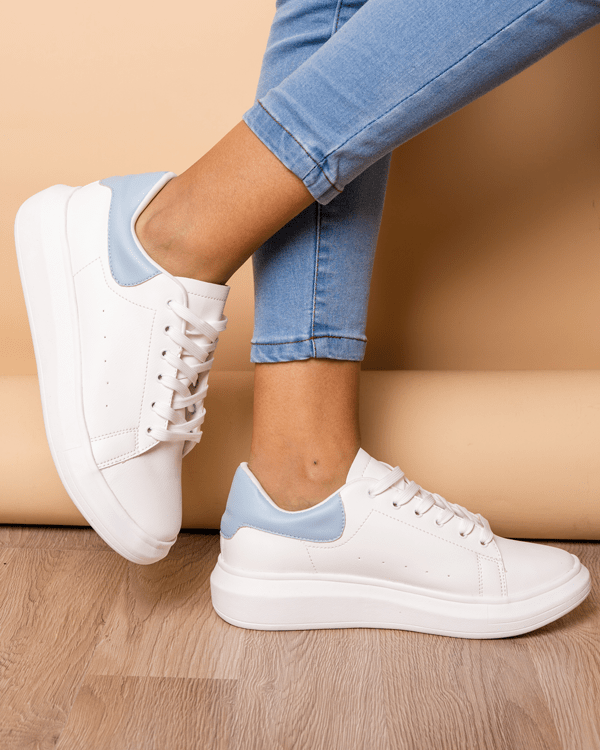 ZAPATILLAS URBANAS MUJER VIENA 2.0 CELESTE - 1