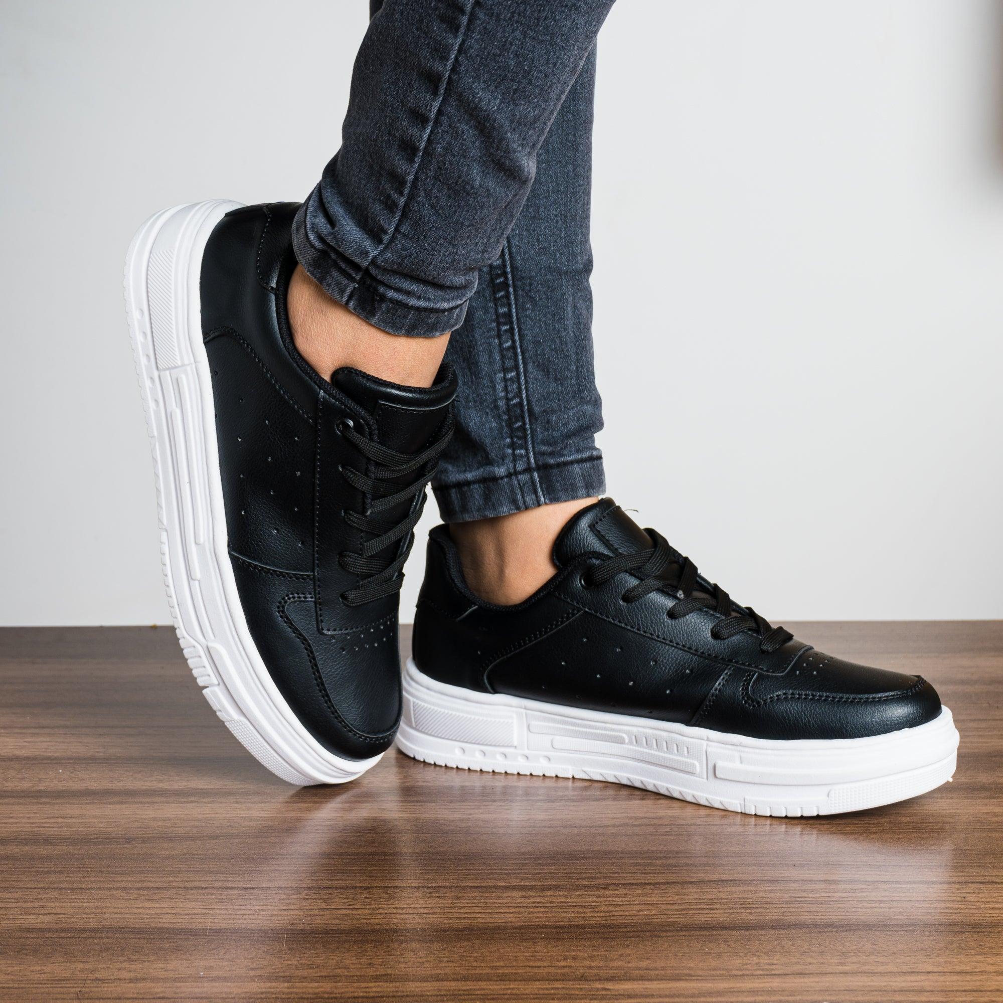 ZAPATILLAS URBANAS MUJER BUTLER NEGRO - 1