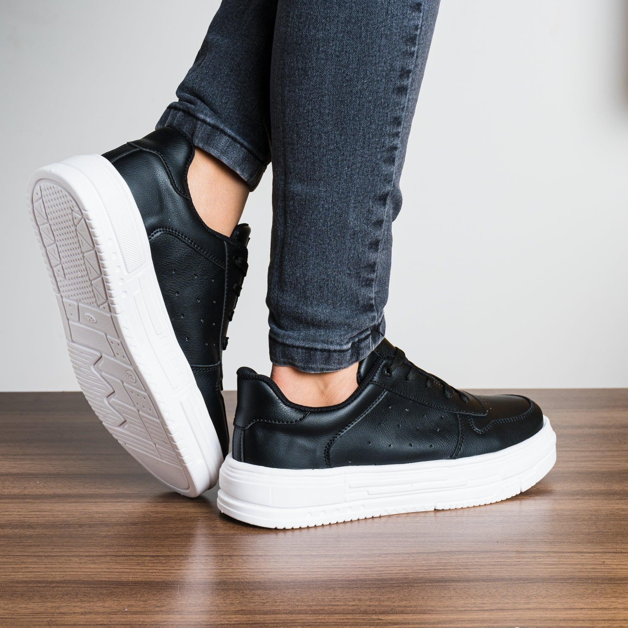 ZAPATILLAS URBANAS MUJER BUTLER NEGRO - 3