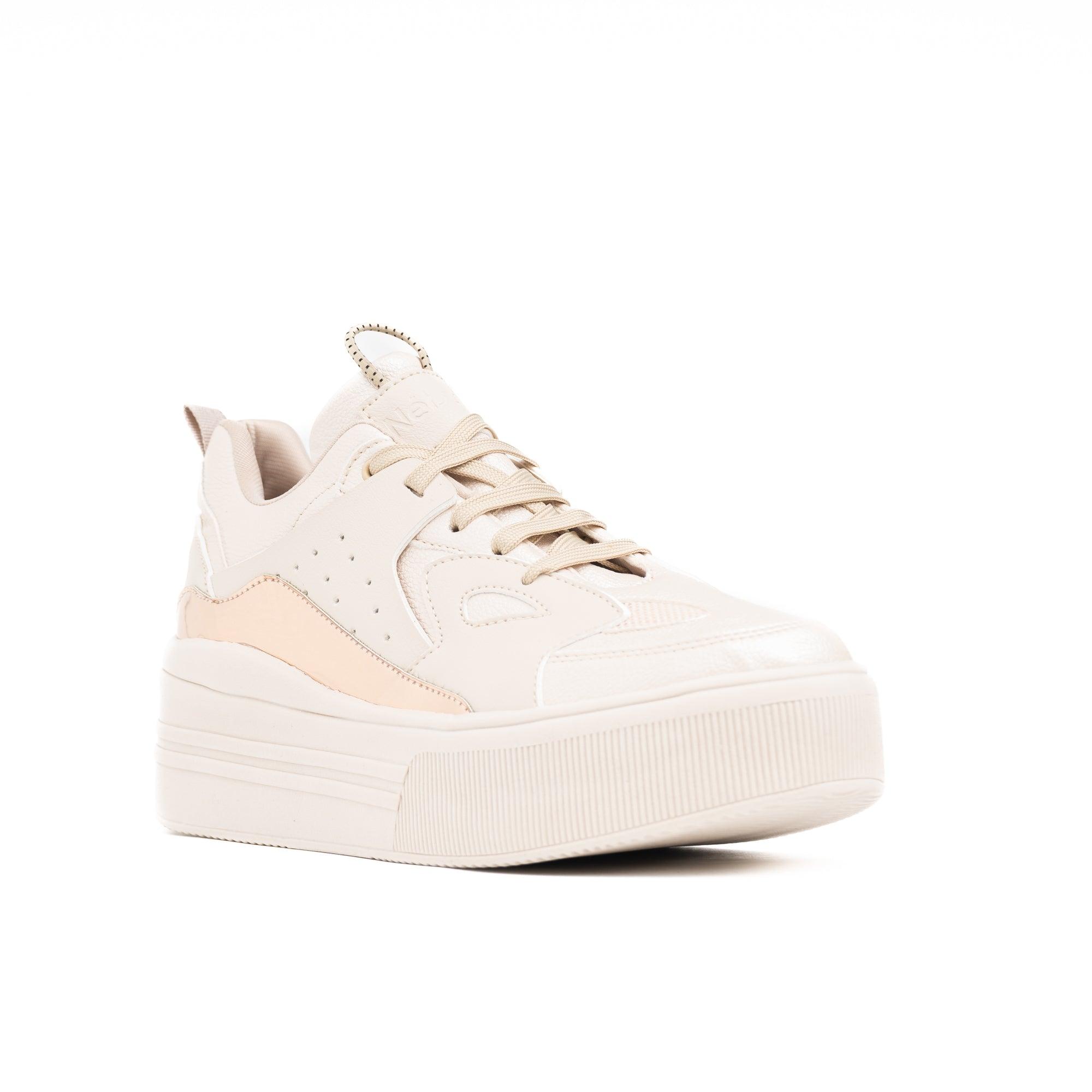 ZAPATILLAS URBANAS MUJER WARTHO DORADO - 5