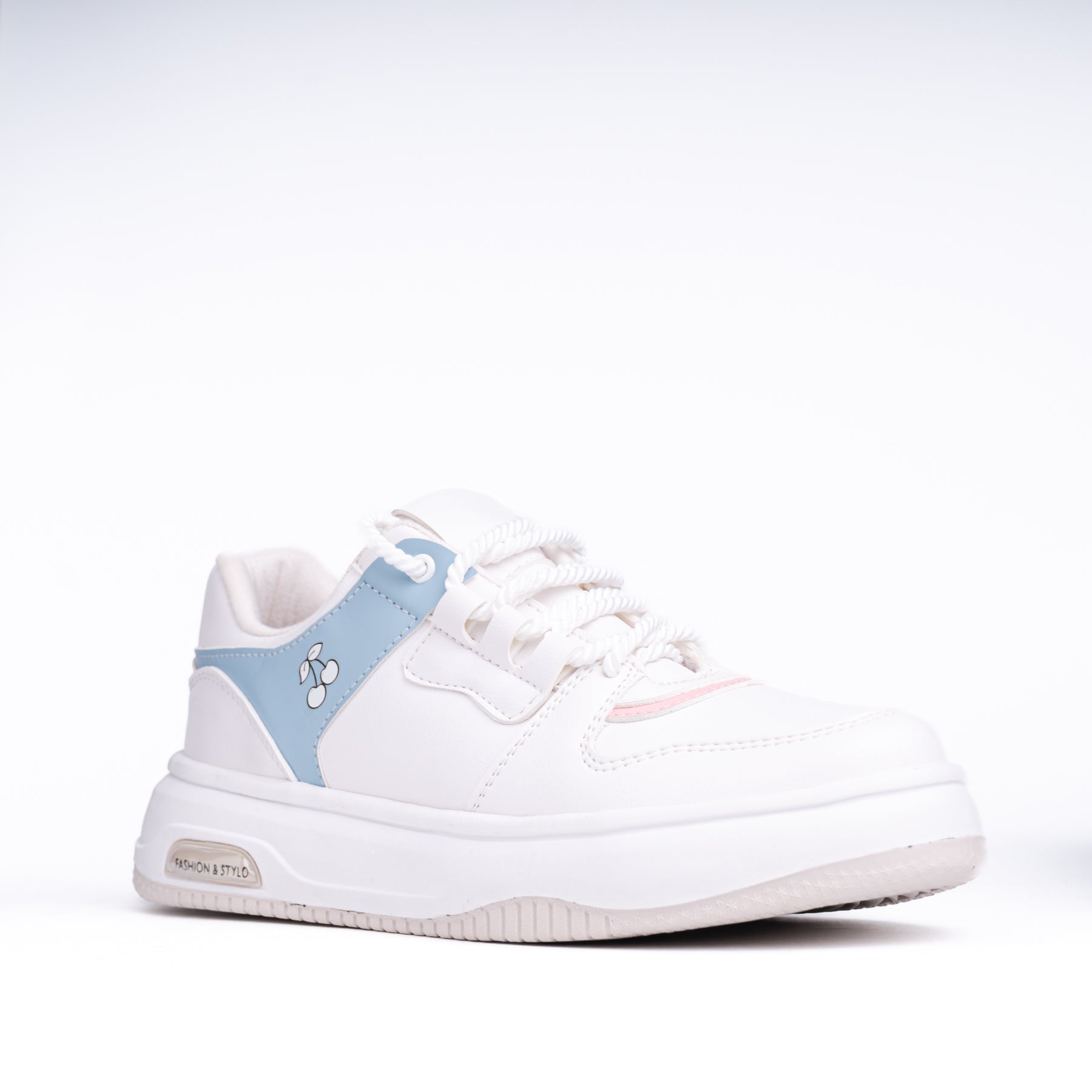 ZAPATILLAS URBANAS MUJER CHERRY CELESTE - 4