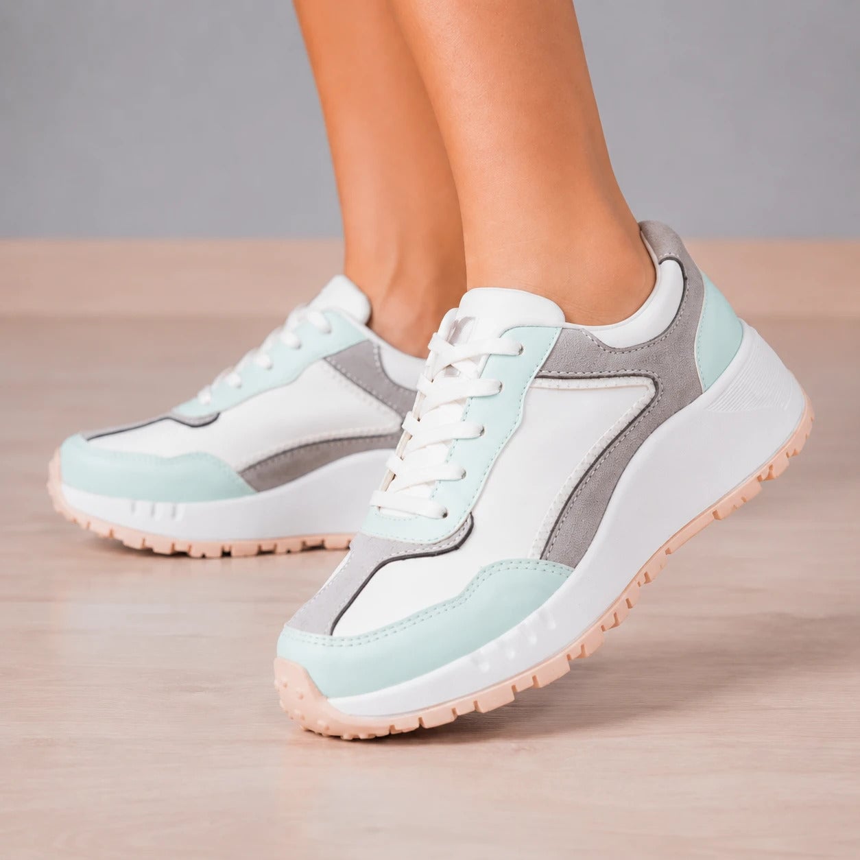 ZAPATILLAS URBANAS MUJER LETONIA VERDE - 1