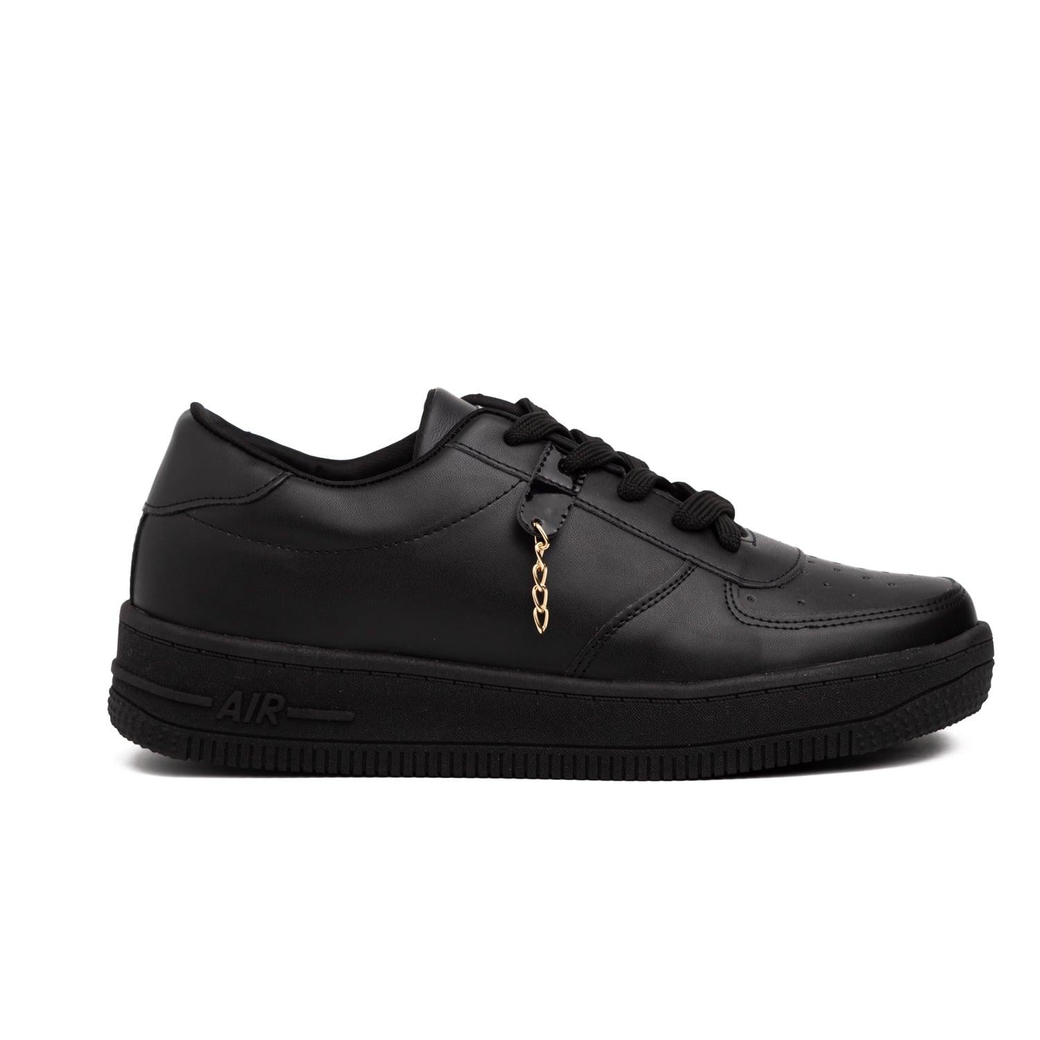ZAPATILLAS URBANAS MUJER LYON NEGRO - 4