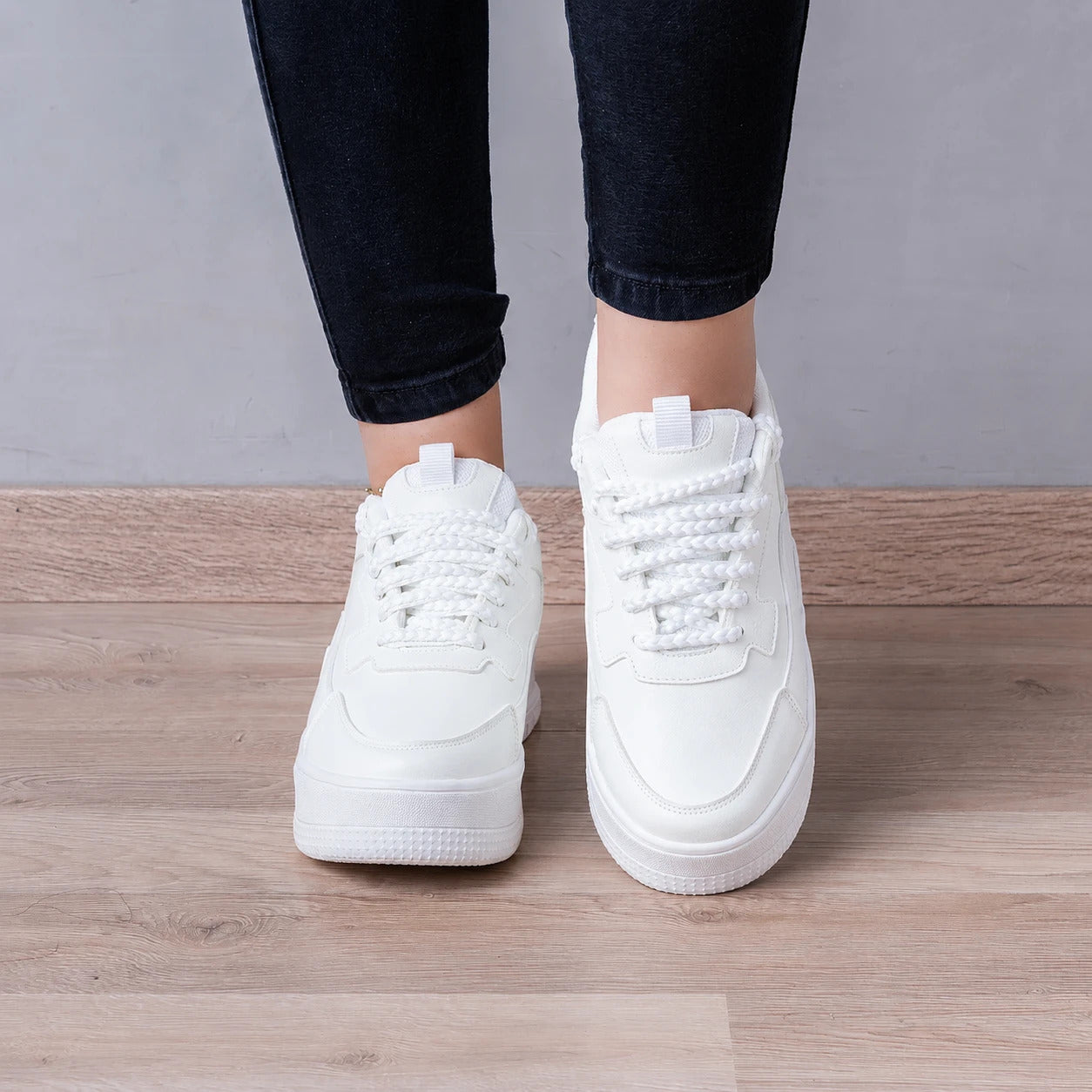 ZAPATILLAS URBANAS MUJER NAYAI BLANCO - 6