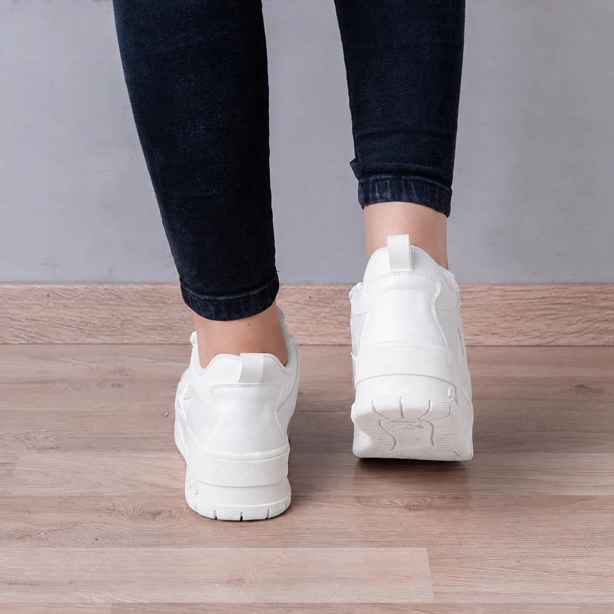 ZAPATILLAS URBANAS MUJER NAYAI BLANCO - 7