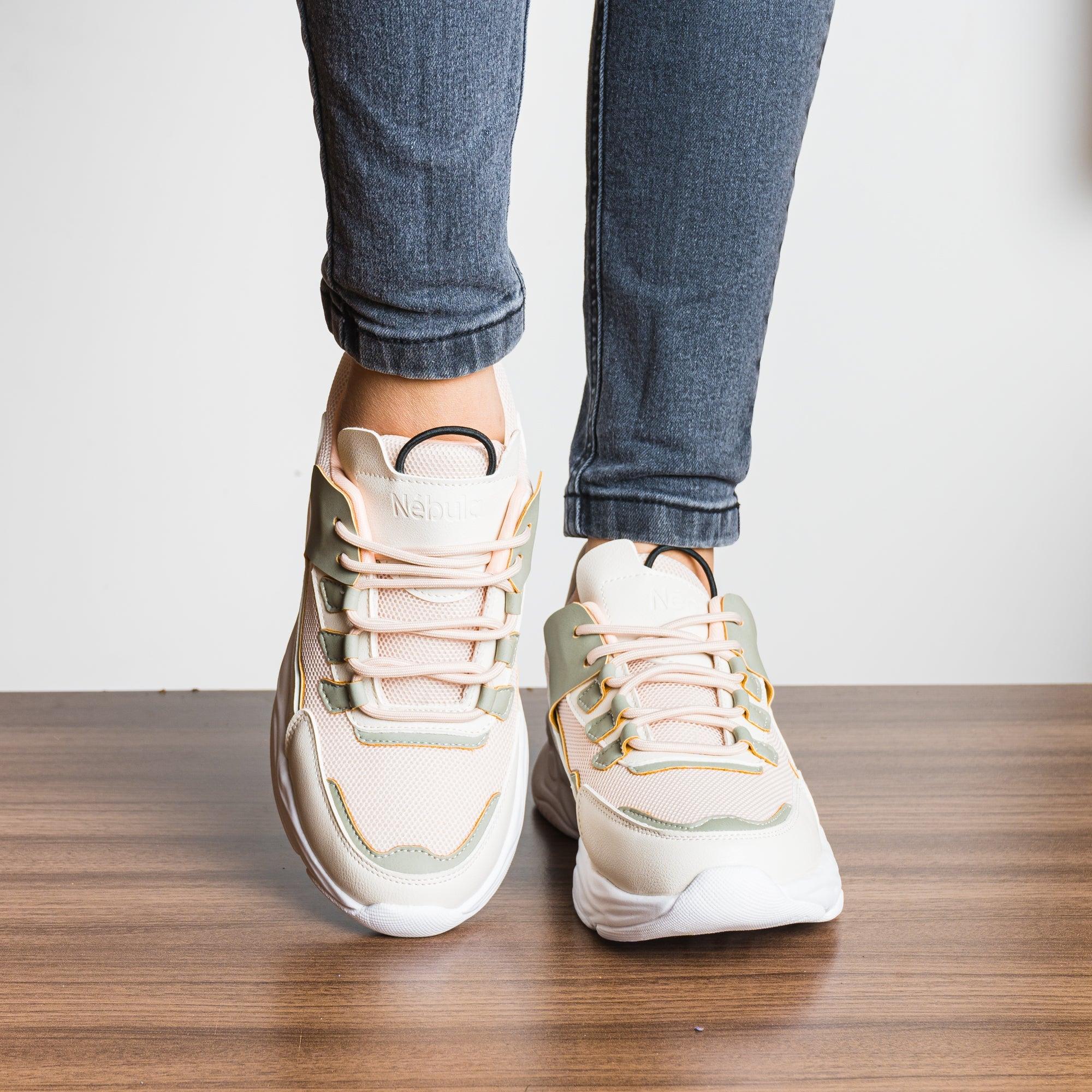ZAPATILLAS URBANAS MUJER LESLY ROSADO - 2