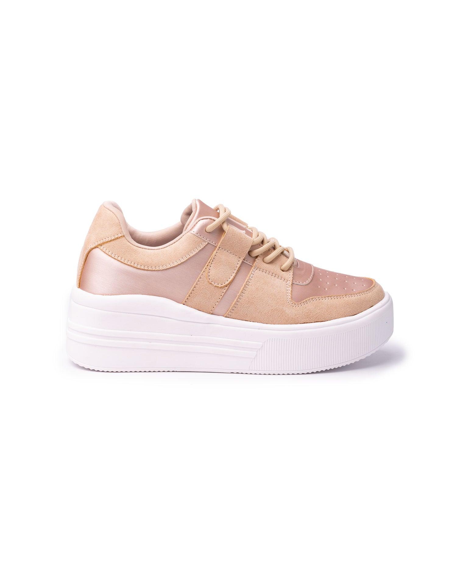 ZAPATILLAS URBANAS MUJER OPORTO DORADO - 3