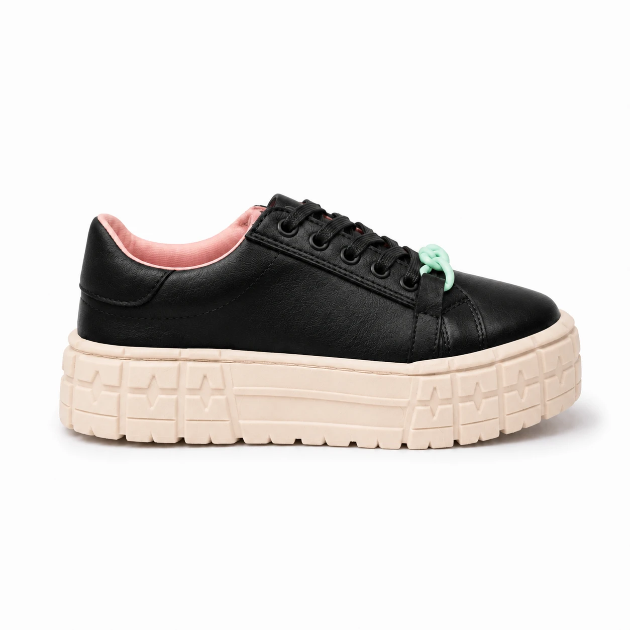 ZAPATILLAS URBANAS MUJER DUBLIN NEGRO - 4