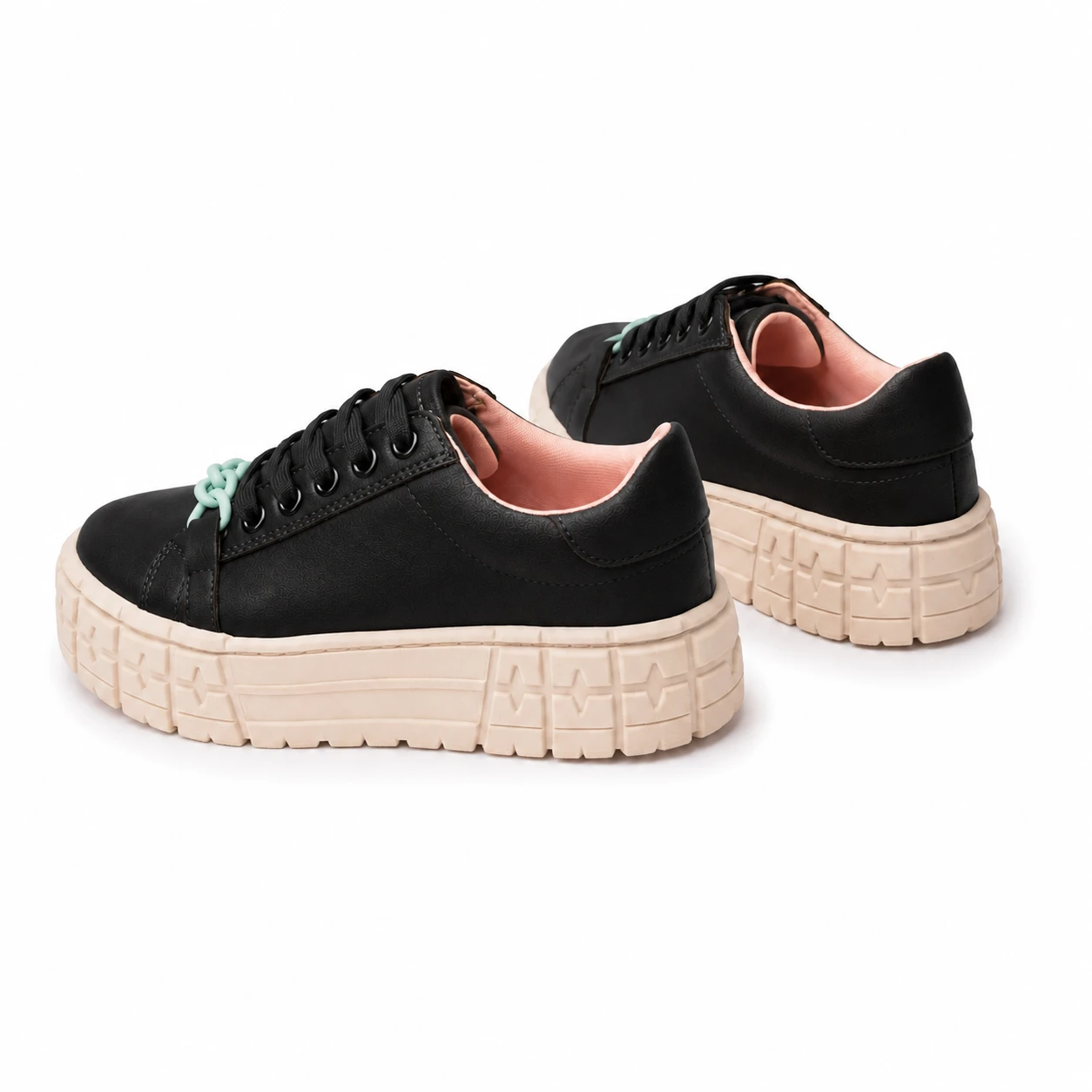 ZAPATILLAS URBANAS MUJER DUBLIN NEGRO - 6