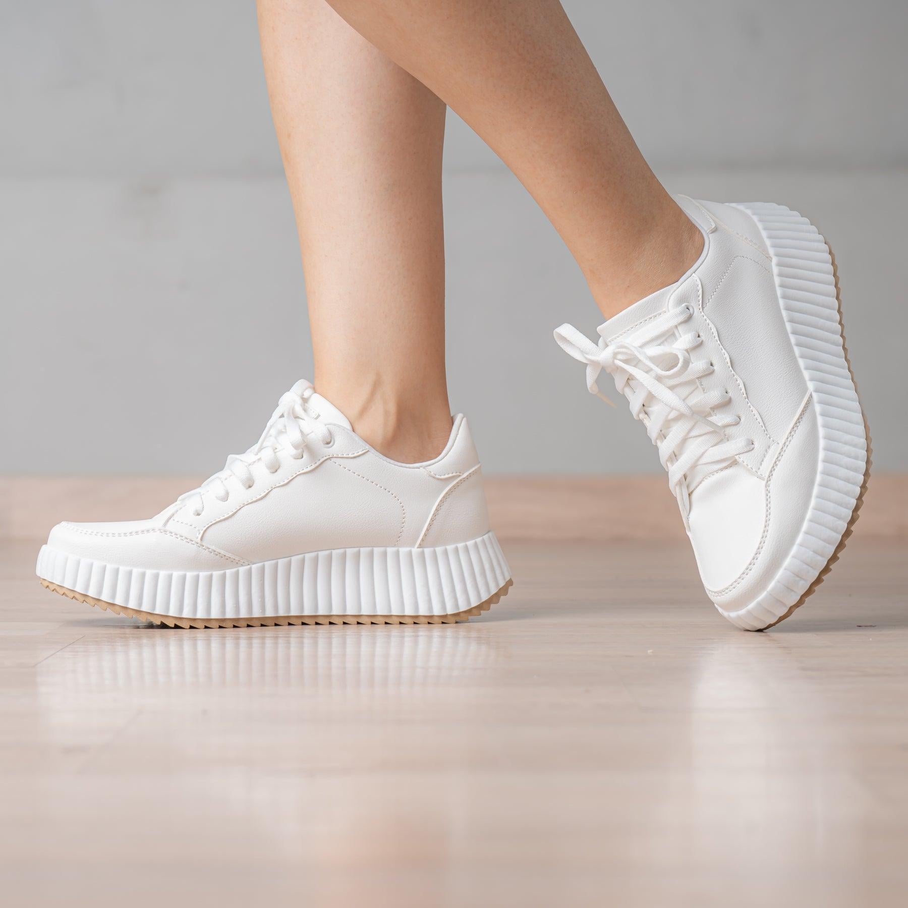 ZAPATILLAS URBANAS MUJER LAMBERTH BLANCO - 1