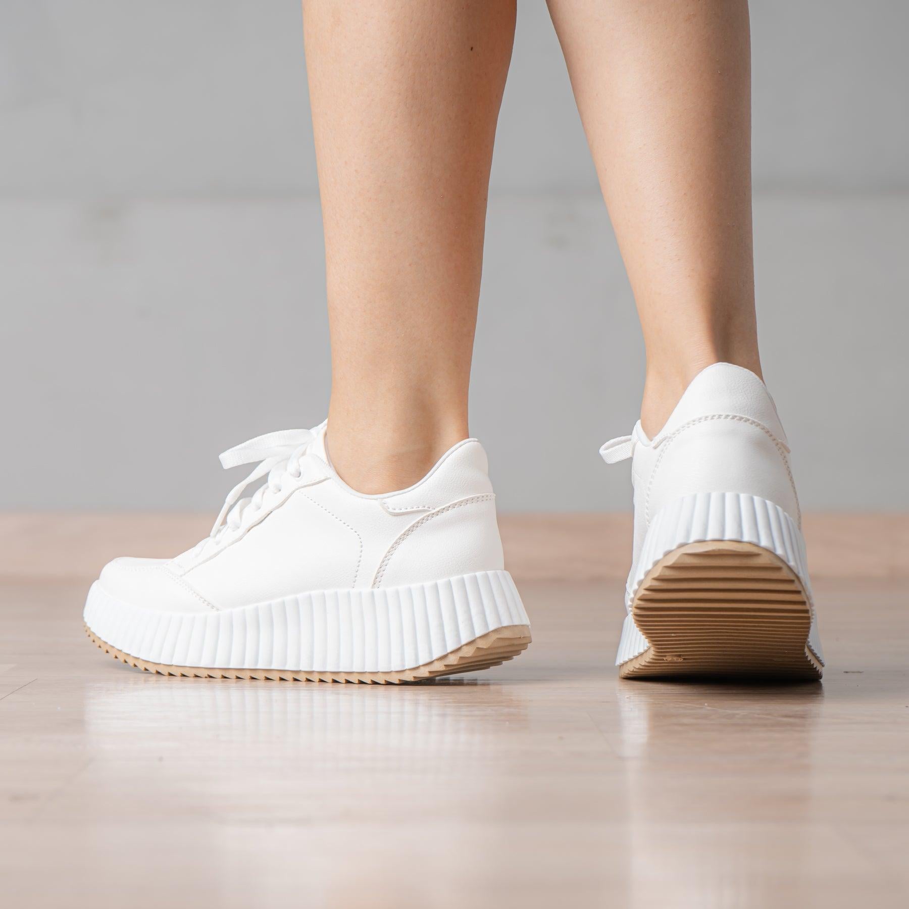 ZAPATILLAS URBANAS MUJER LAMBERTH BLANCO - 3
