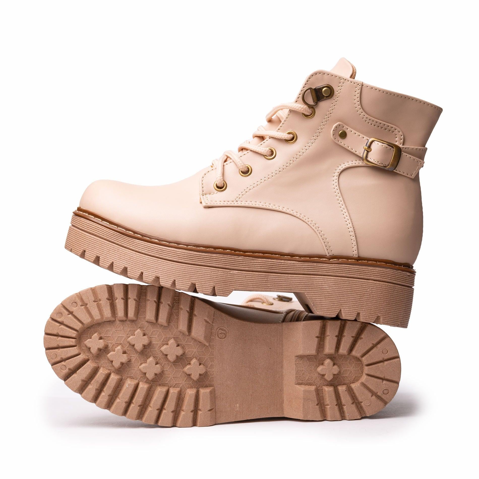 BOTAS MUJER ITAGUA BEIGE - 7