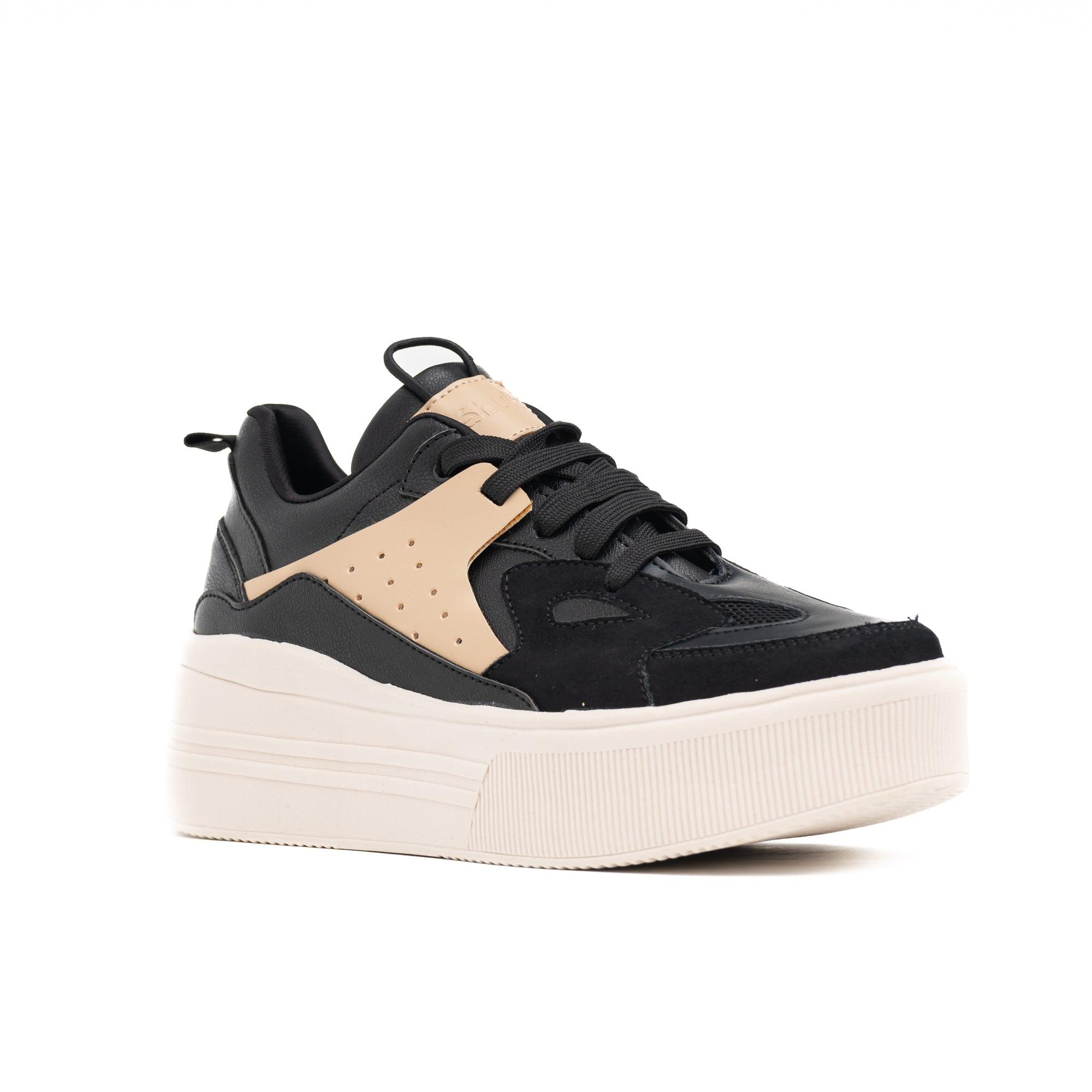 ZAPATILLAS URBANAS MUJER WARTHO NEGRO - 5