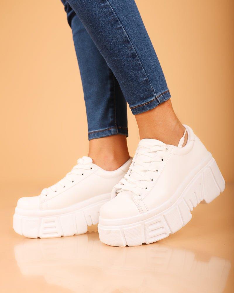 ZAPATILLAS URBANAS MUJER ADANA BLANCO - 1