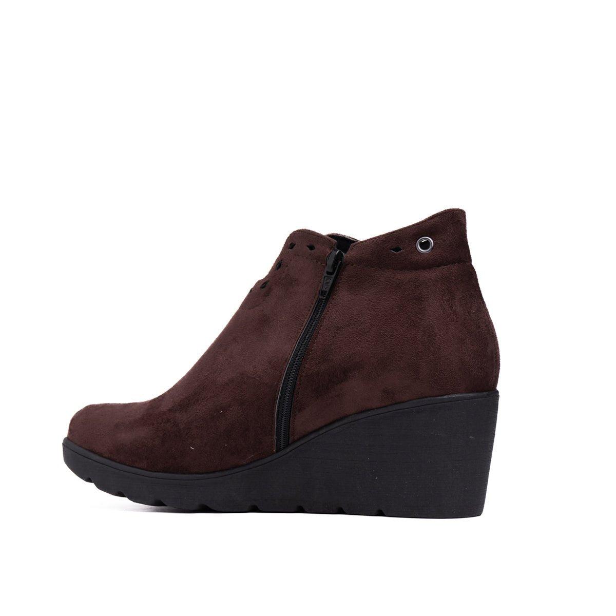BOTINES MUJER ALTA MARRÓN - 6