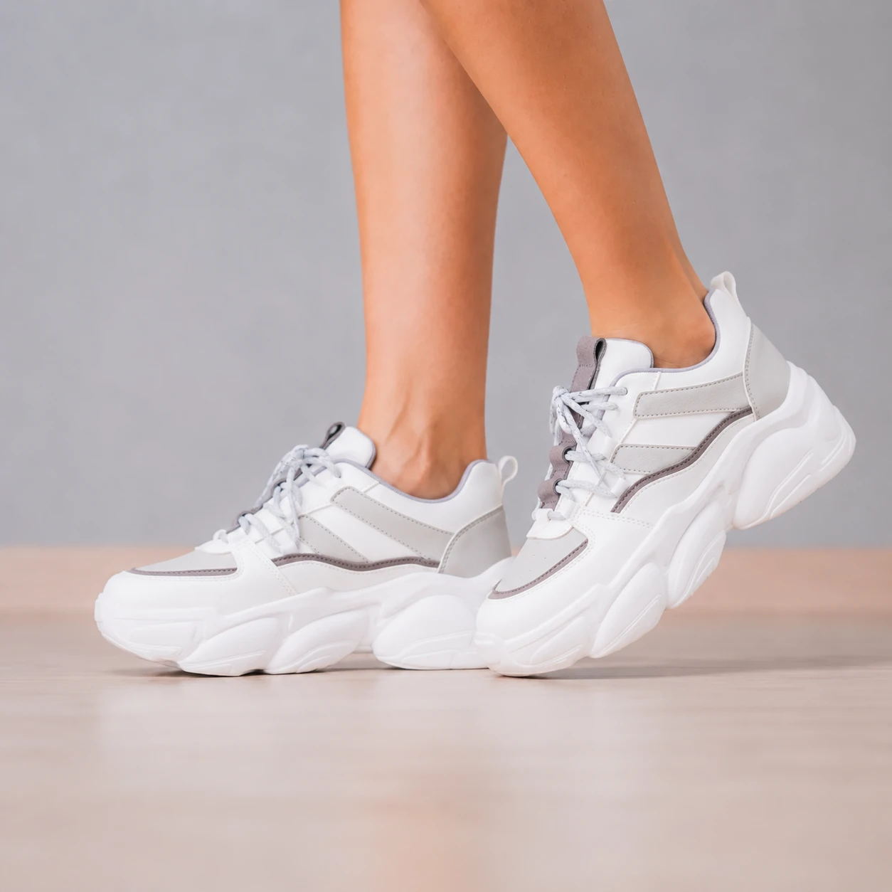 ZAPATILLAS URBANAS MUJER VALENCIA PLOMO - 5