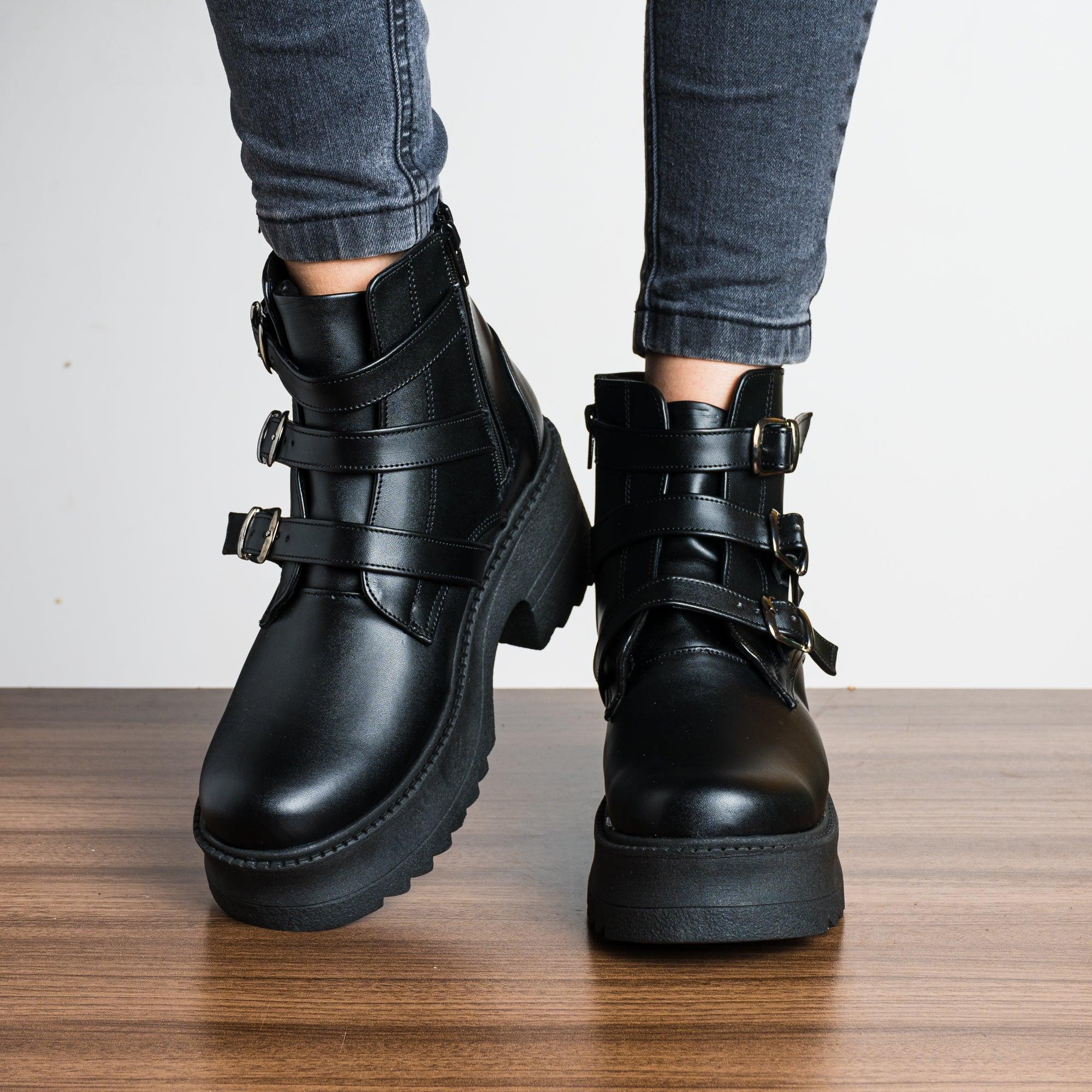 BOTAS MUJER GUADALUPE NEGRO - 2
