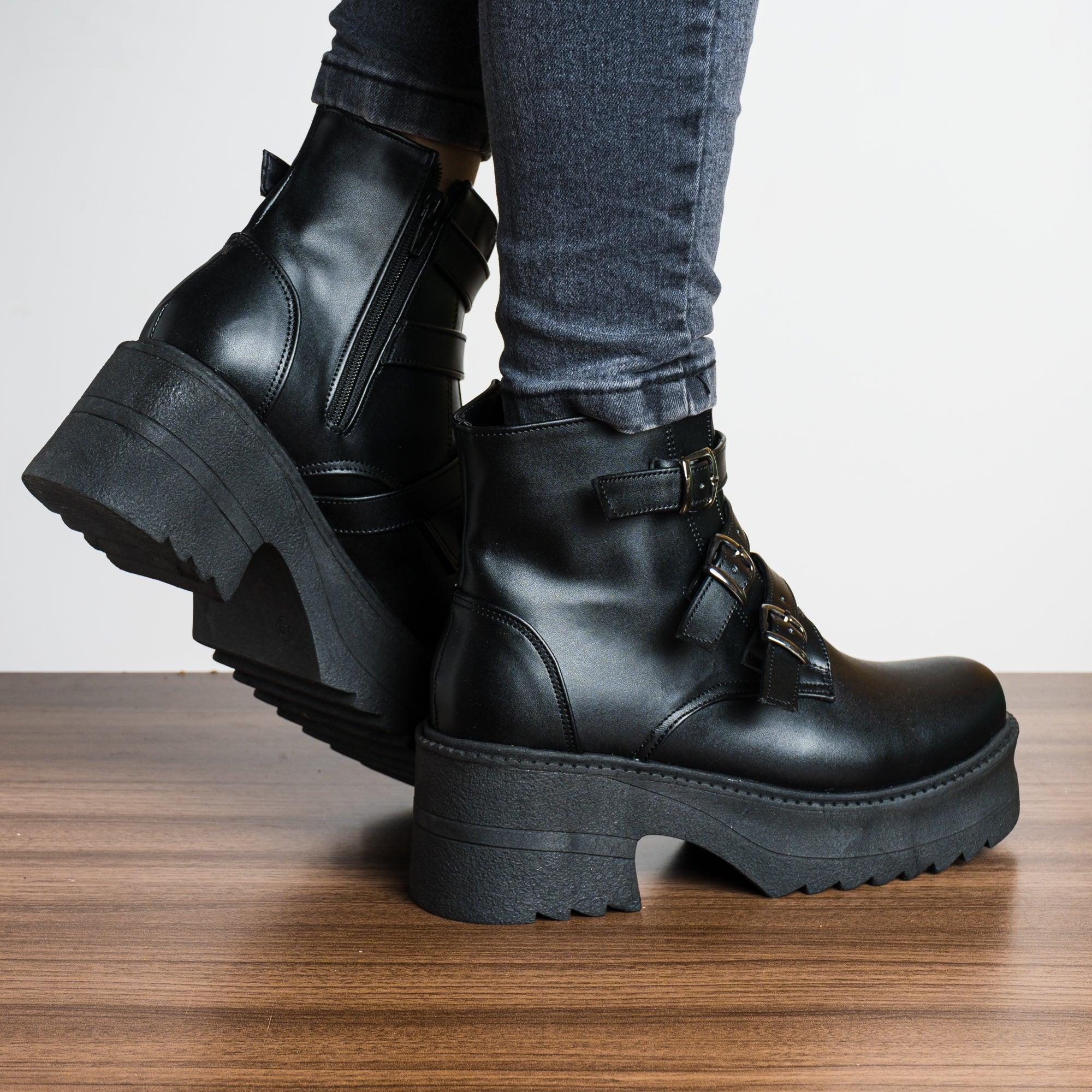 BOTAS MUJER GUADALUPE NEGRO - 3