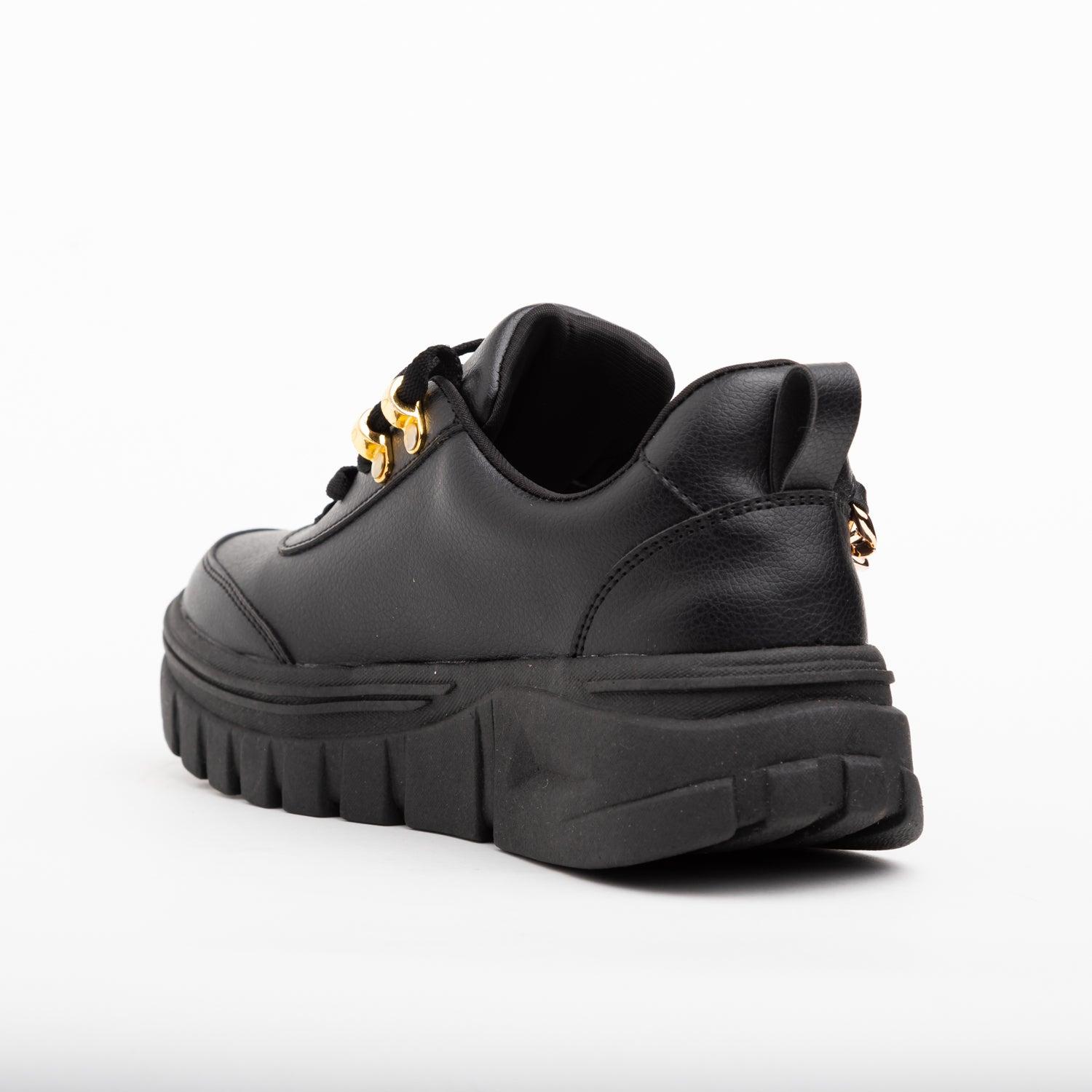 ZAPATILLAS URBANAS MUJER MONTPELIER NEGRO - 4