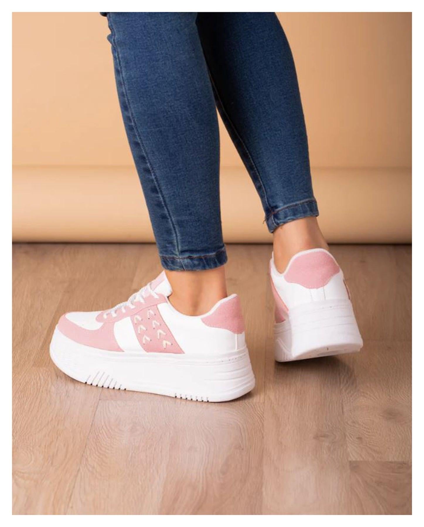 ZAPATILLAS URBANAS MUJER BREST PALO ROSA - 3