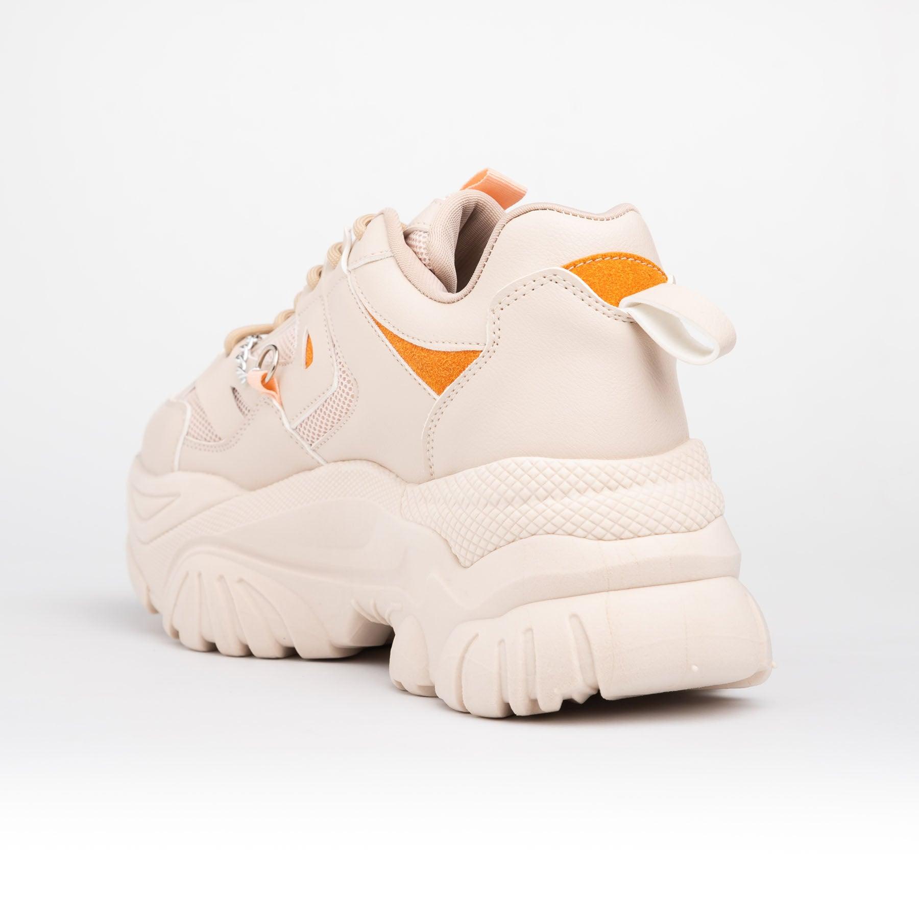 ZAPATILLAS URBANAS MUJER KINGZ BEIGE - 6
