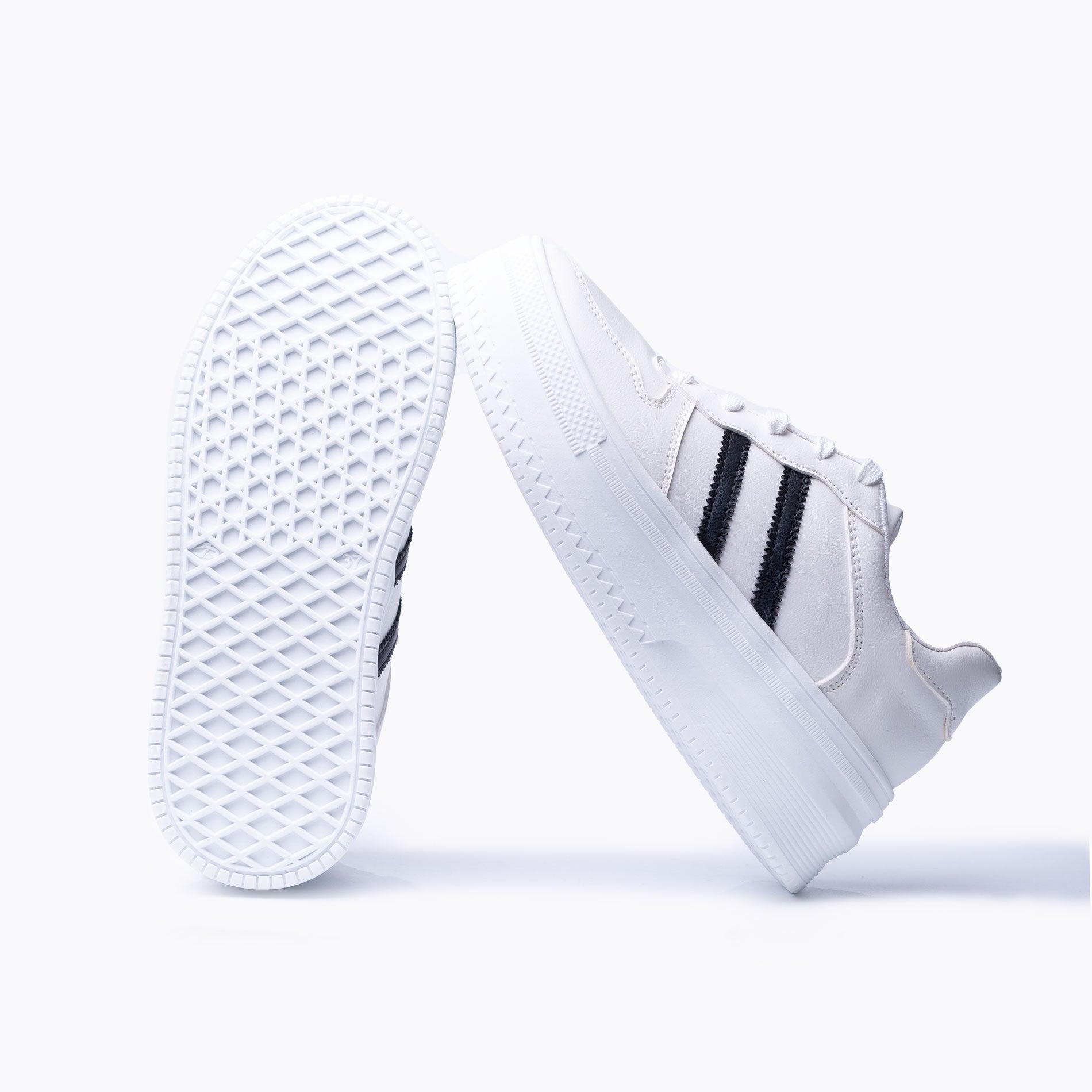 ZAPATILLAS URBANAS MUJER RABAT BLANCO NEGRO - 7