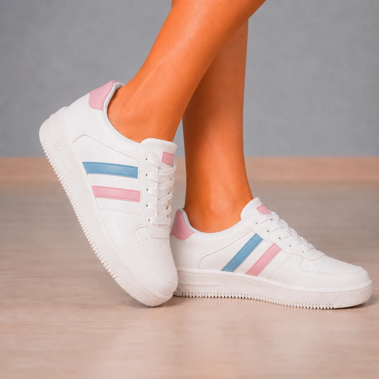 ZAPATILLAS URBANAS MUJER SISAK ROSADO - 1