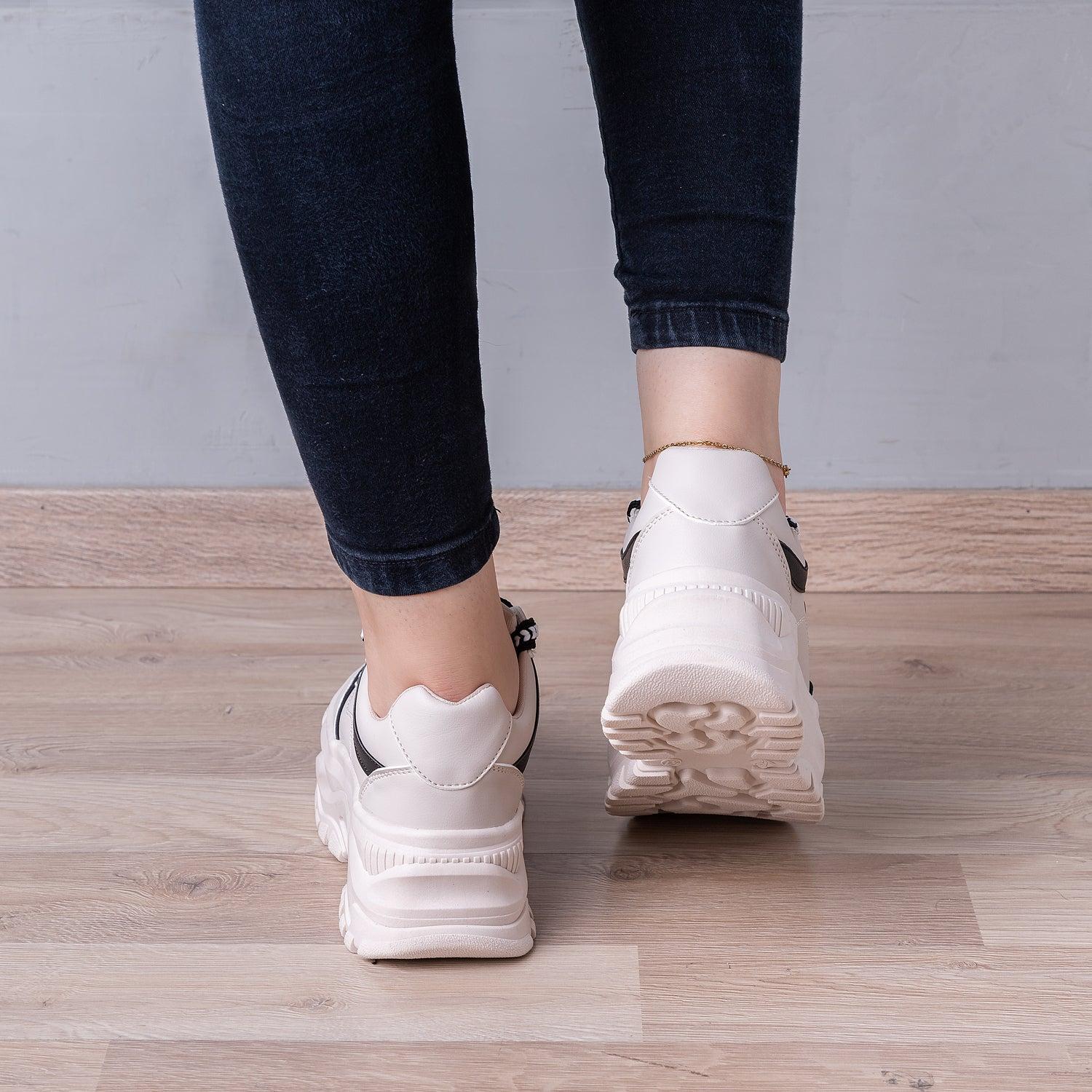 ZAPATILLAS URBANAS MUJER ZACAPA BEIGE - 2