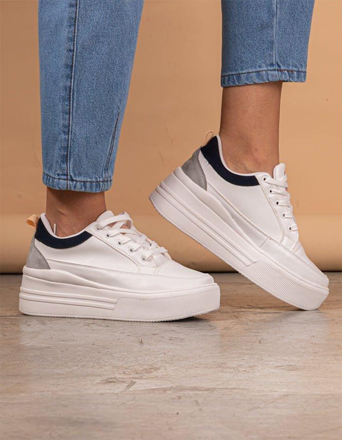 ZAPATILLAS URBANAS MUJER OSAKA PLOMO - 1